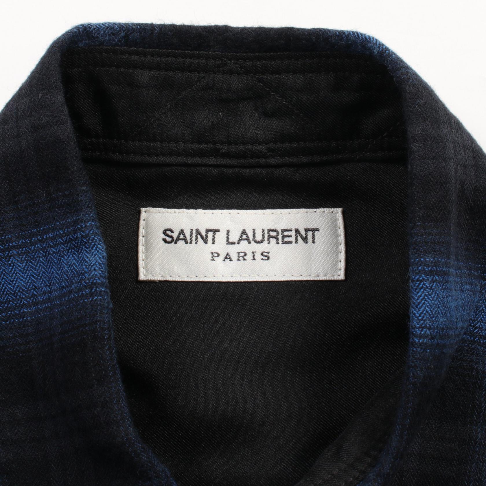 Yves Saint Laurent Cotton Top Black/Blue