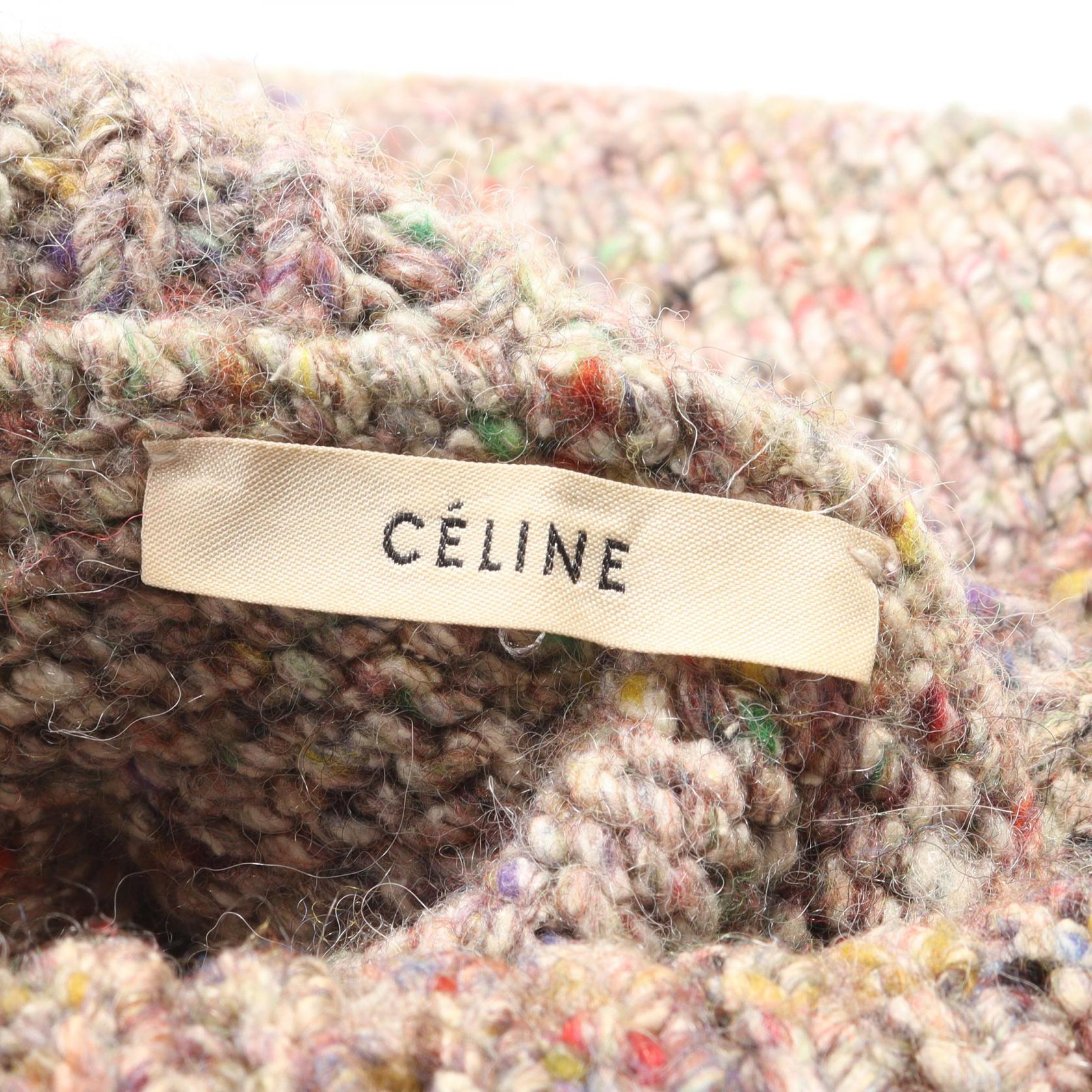 Celine Wool Silk Alpaca Cashmere Knitwear