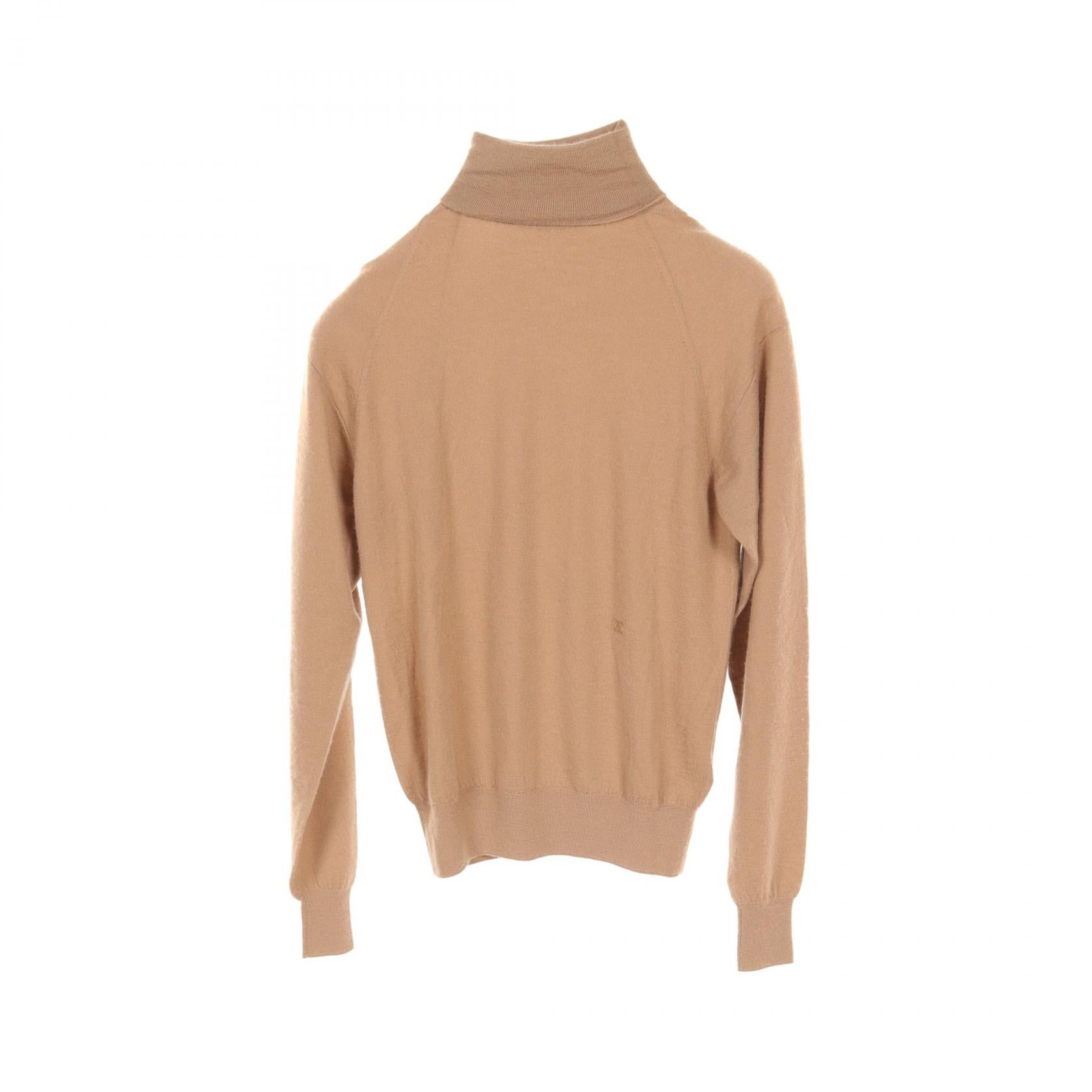 Celine Cashmere Knit Top Beige