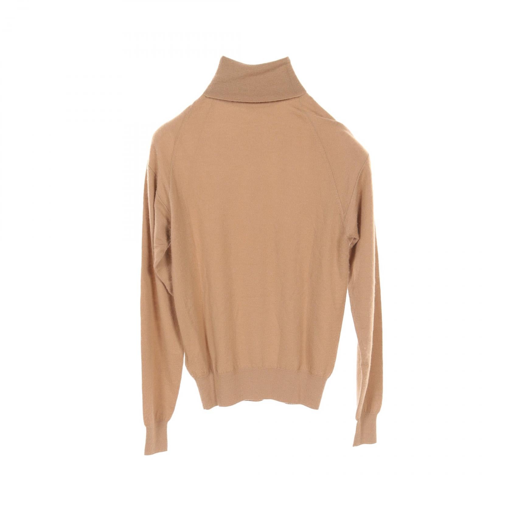 Celine Cashmere Knit Top Beige