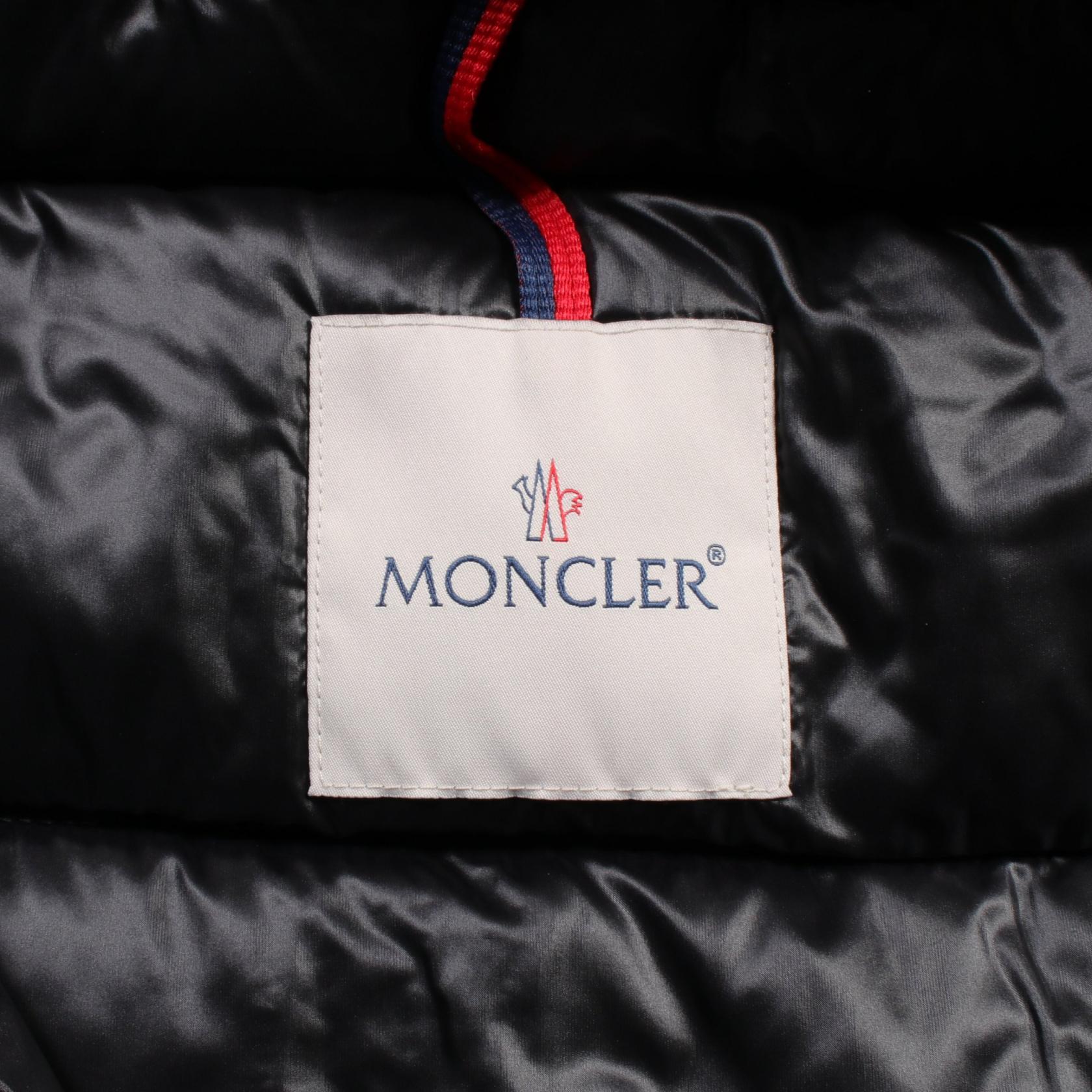 Moncler Cambales Nylon Down Jacket Black