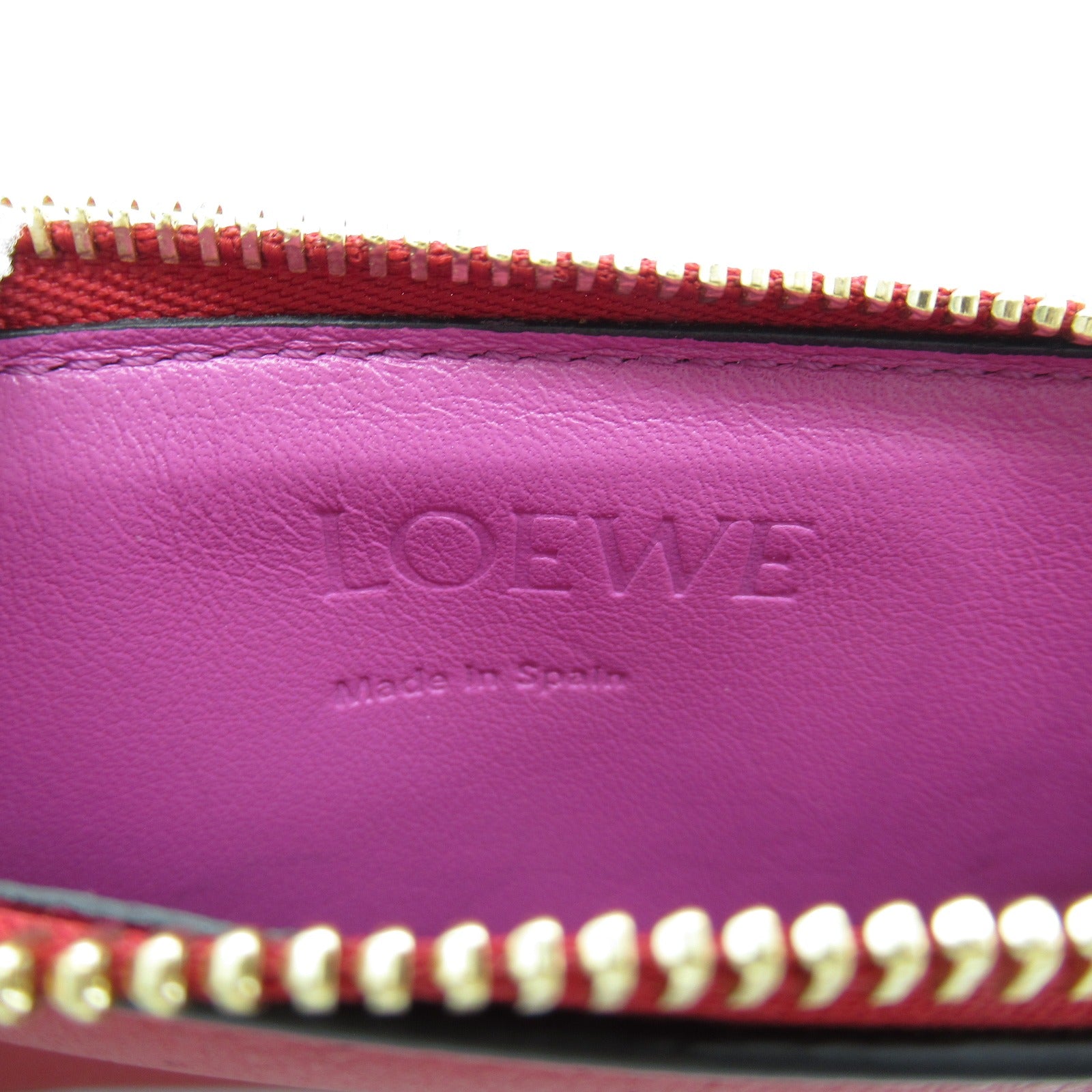 Loewe Anagram Coin Card Holder Wallet