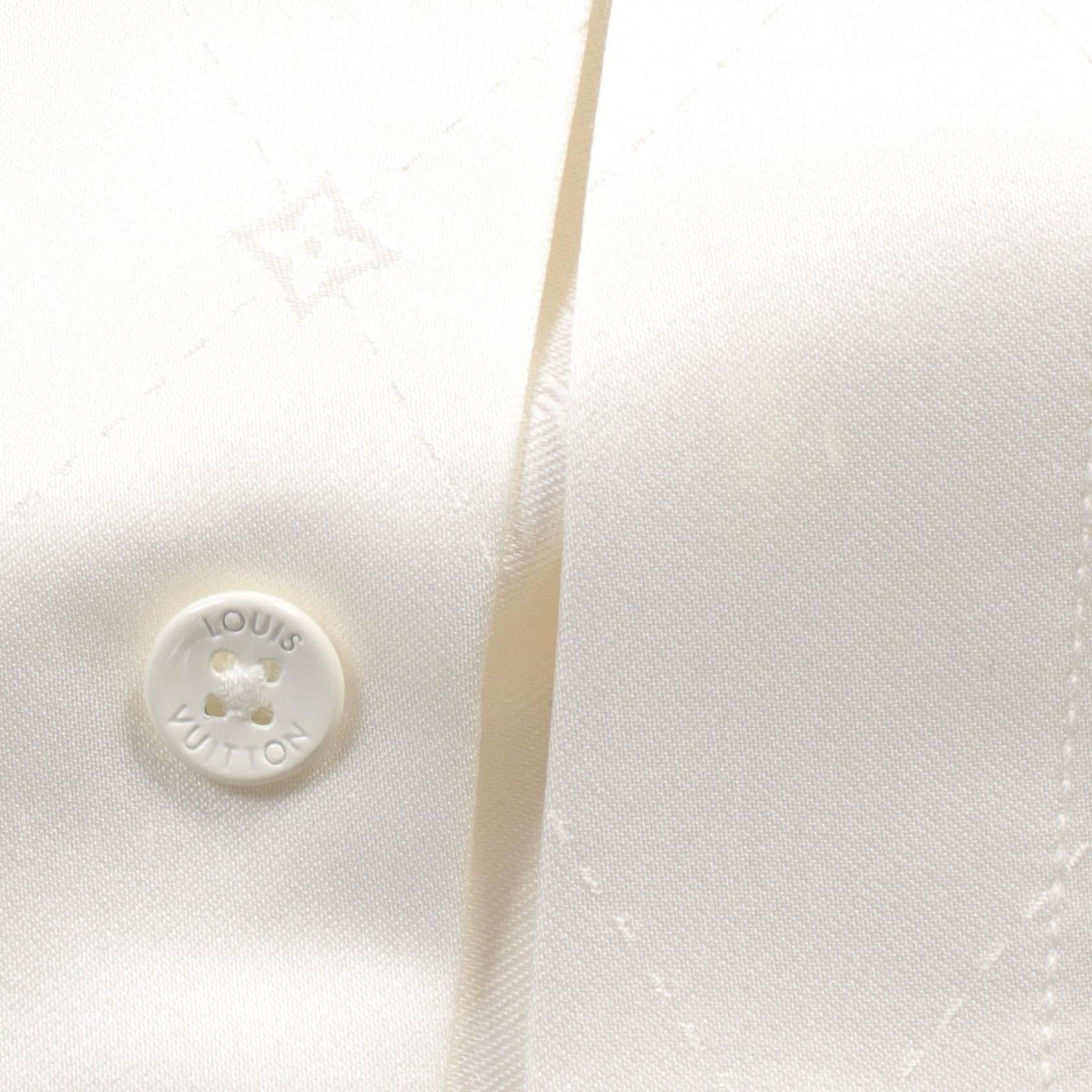 Louis Vuitton Silk Monogram Shirt