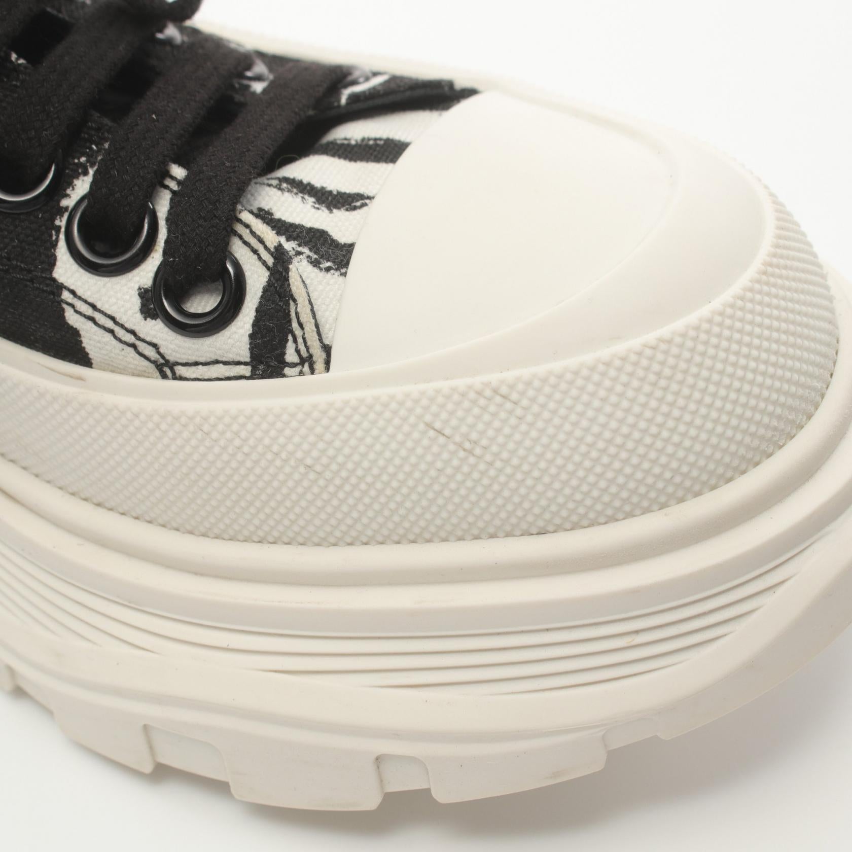 Alexander McQueen Tread Slick Graffiti Sneakers