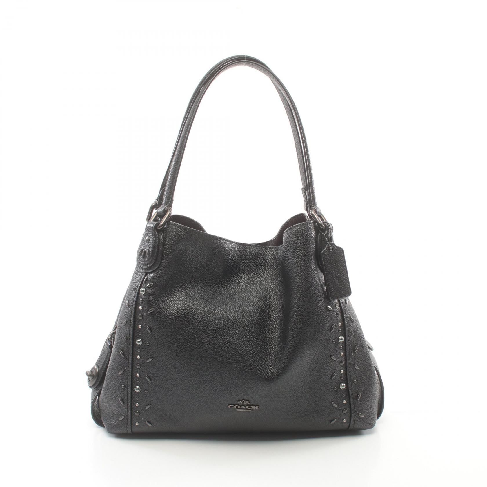 Coach Edie Leather Tote Bag 22794