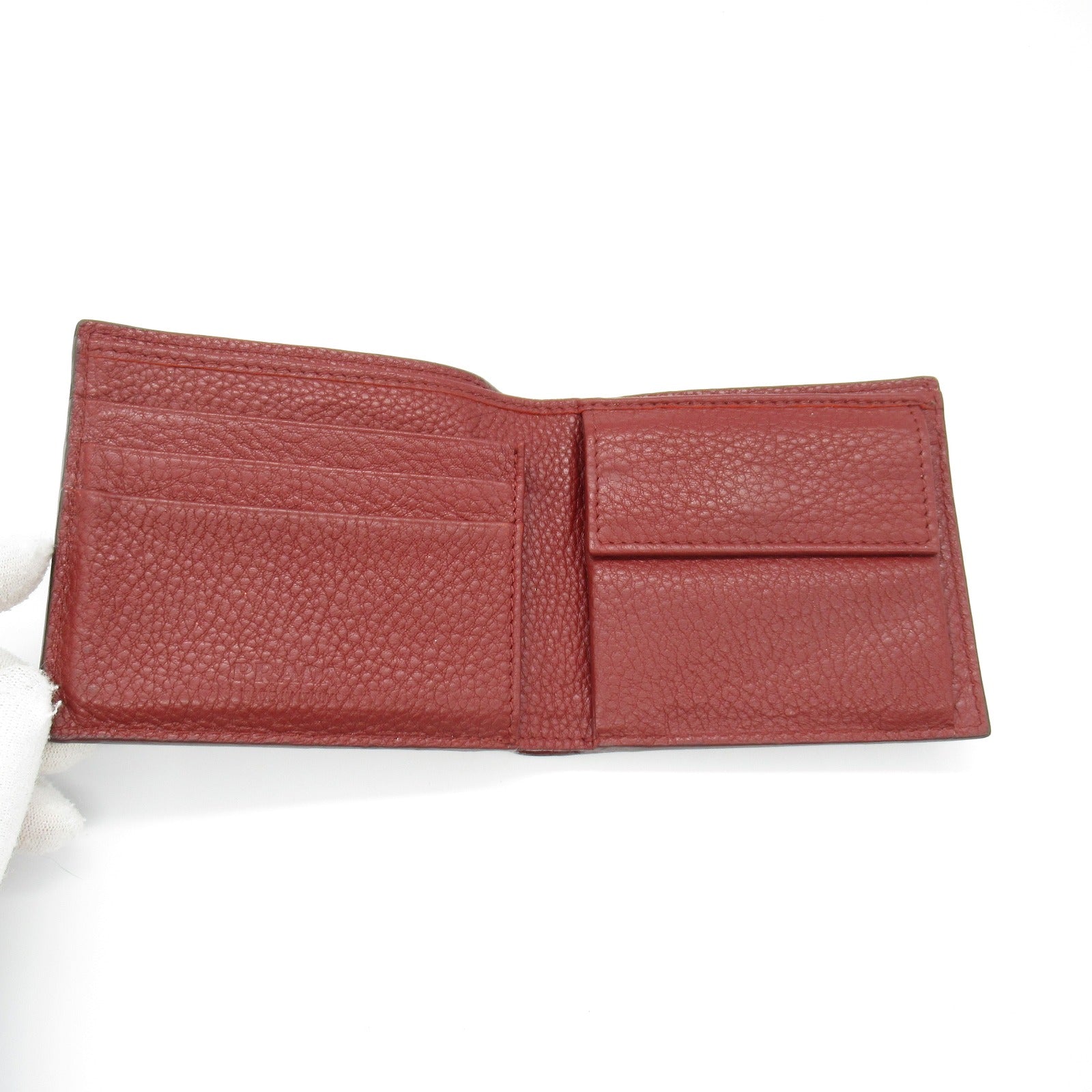 Prada Leather Bifold Wallet 2MO003