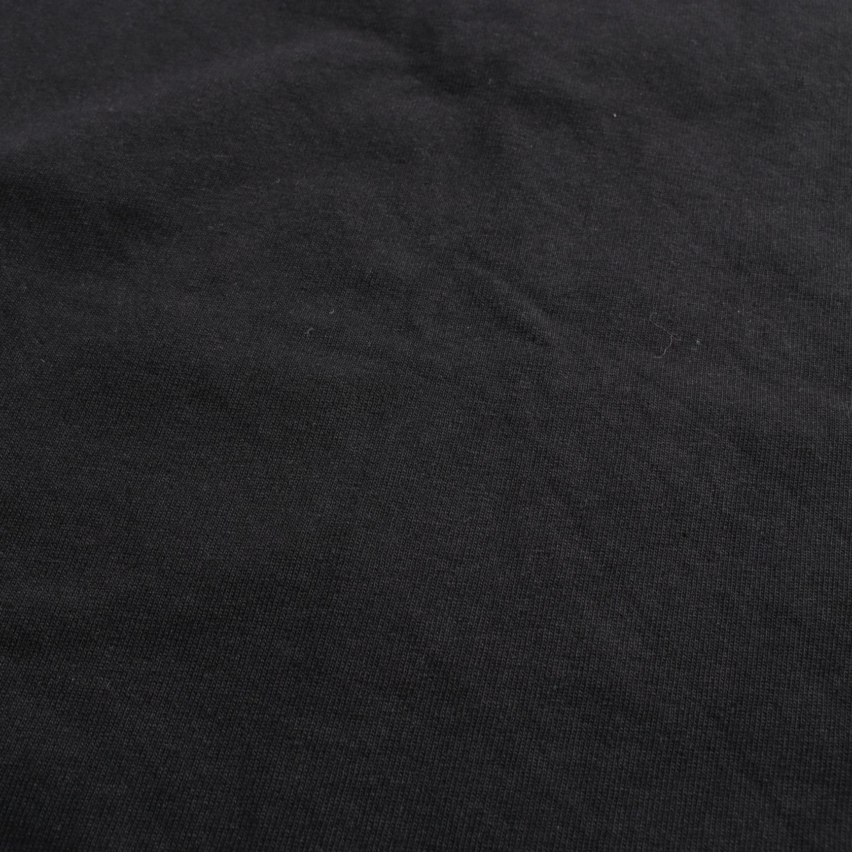 AMI France Logo Cotton T-Shirt Black