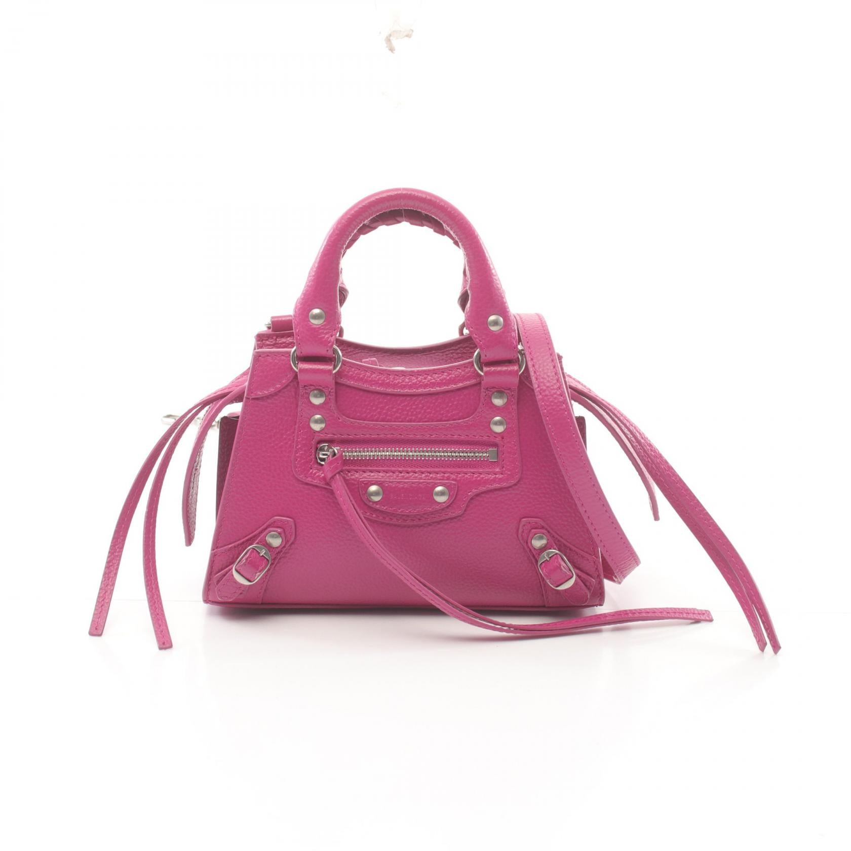 Balenciaga Neo Classic Nano Leather Handbag