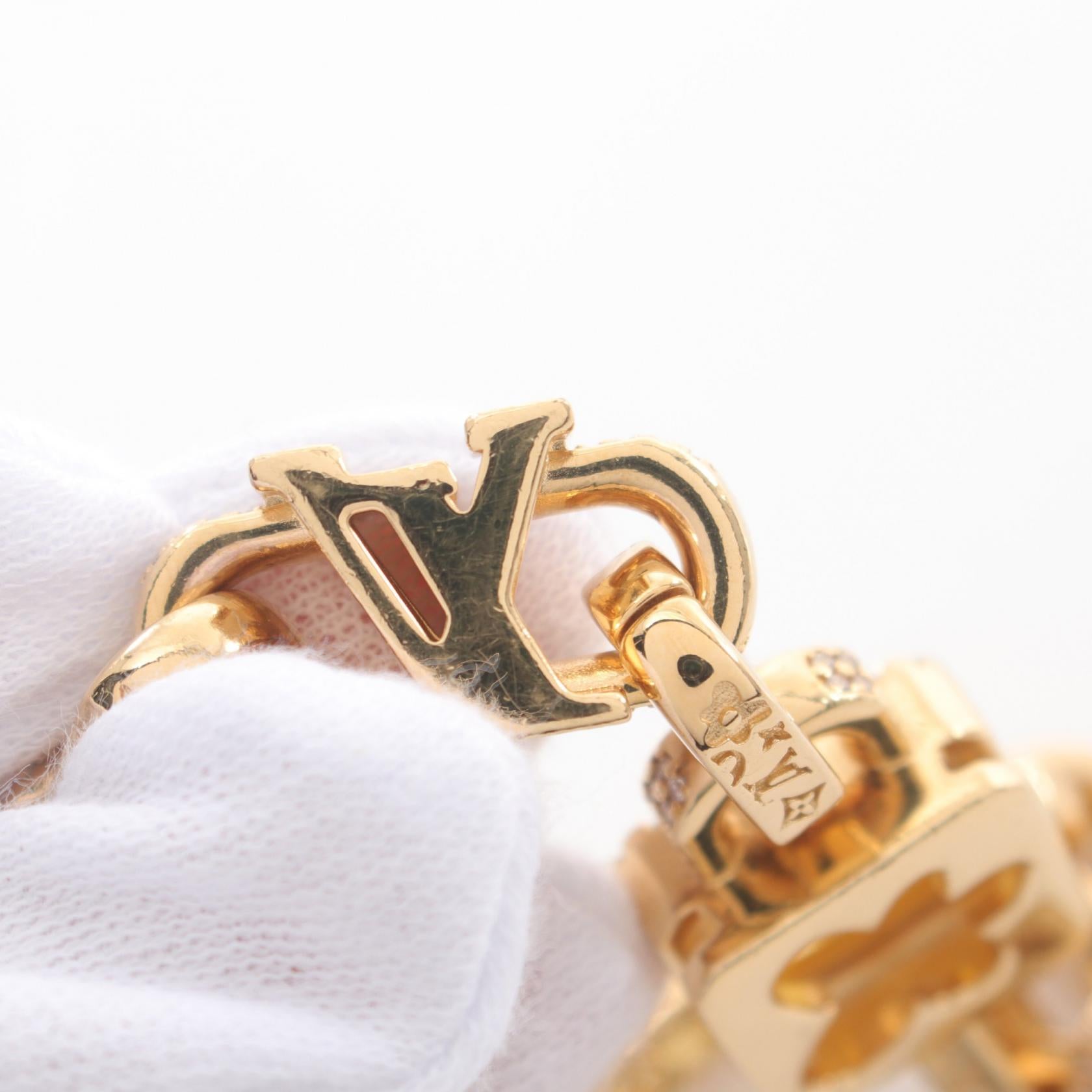 Louis Vuitton Paradise Stone Bracelet Gold Multicolor