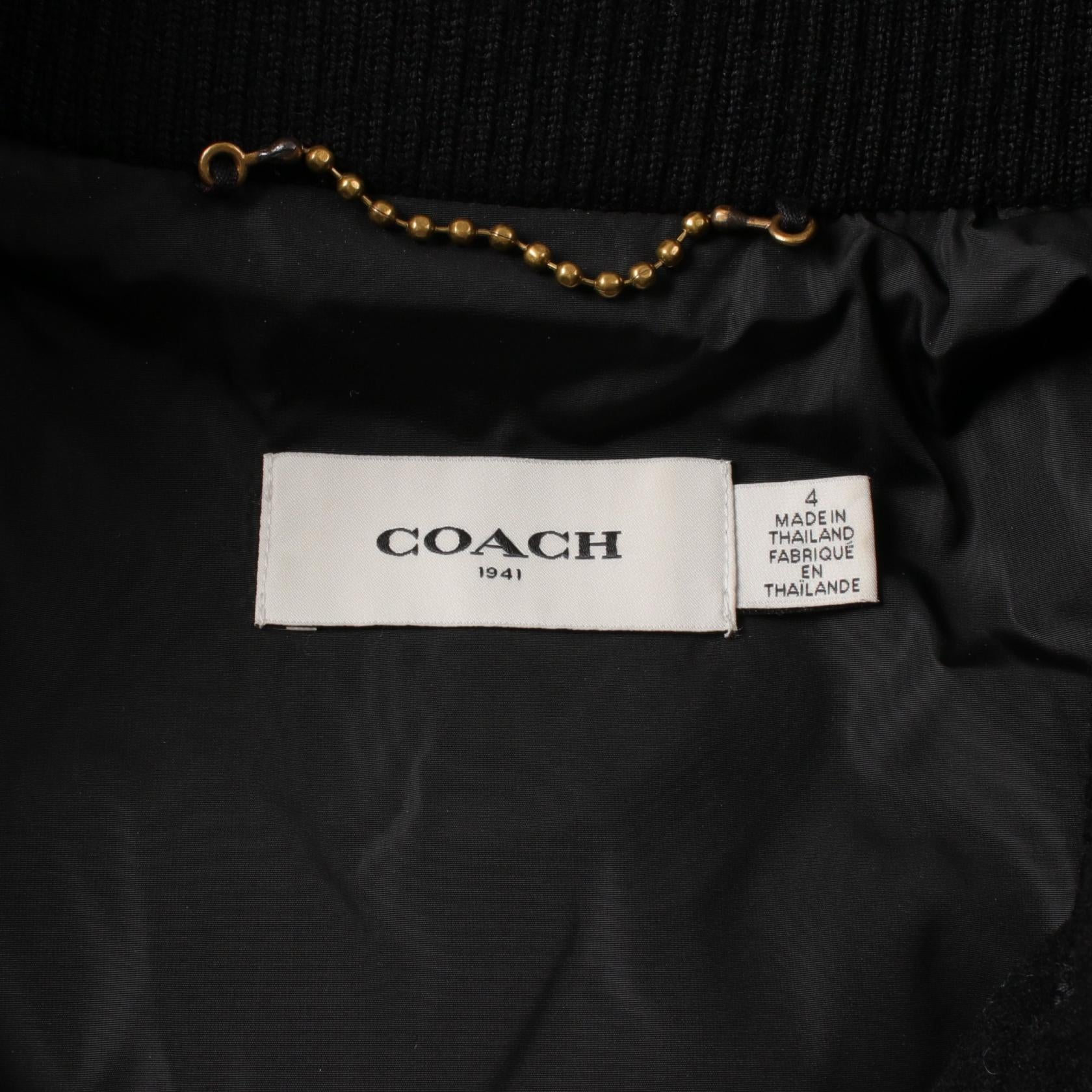 Coach Wool Down Jacket Outerwear 56702