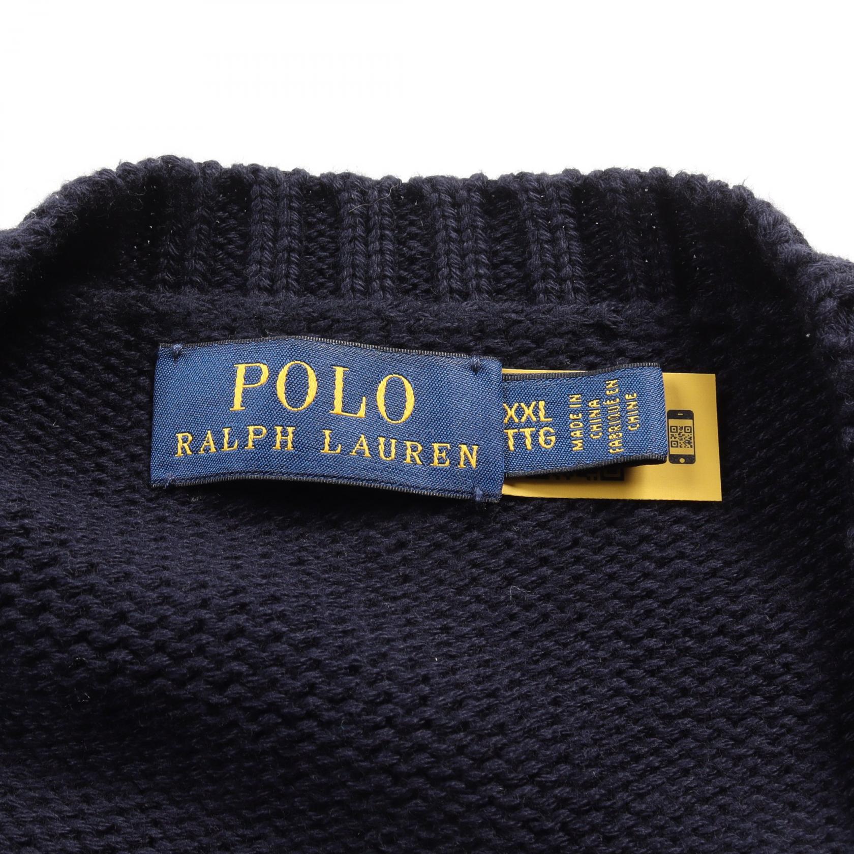 Polo Ralph Lauren Bear Knit Cotton Top