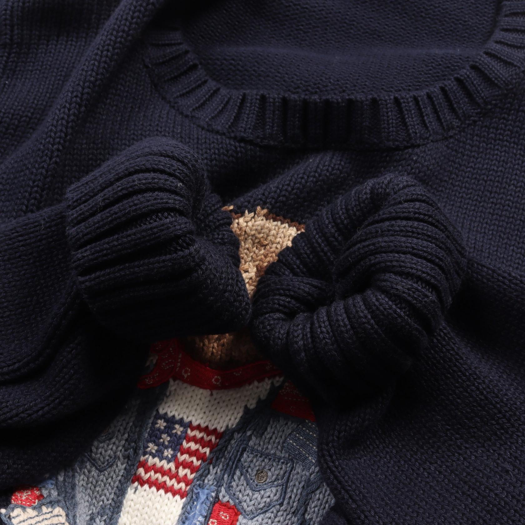 Polo Ralph Lauren Bear Knit Cotton Top