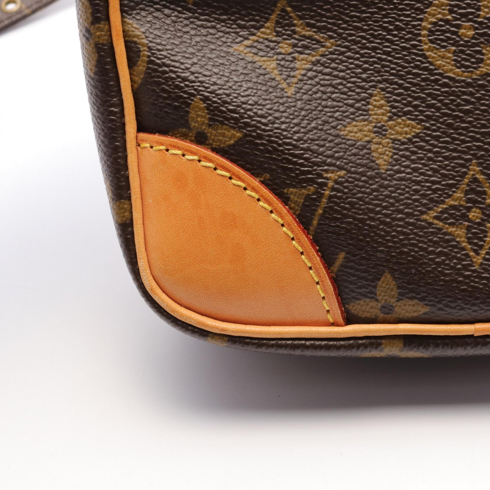 Louis Vuitton Danube Shoulder Bag Monogram Brown