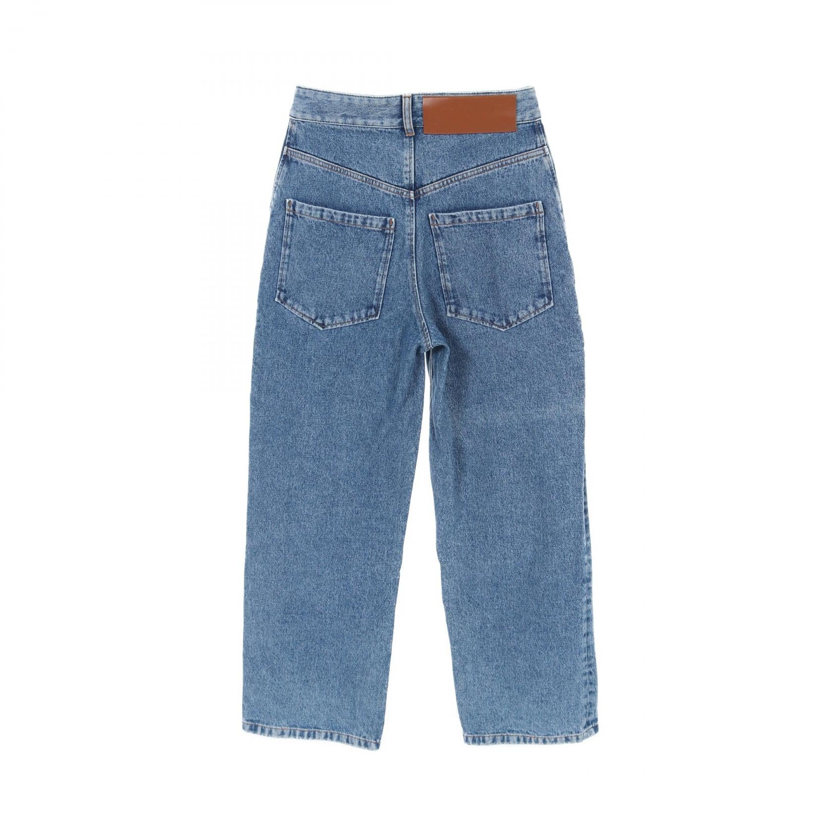 Loewe Anagram Baggy Denim Jeans Cotton