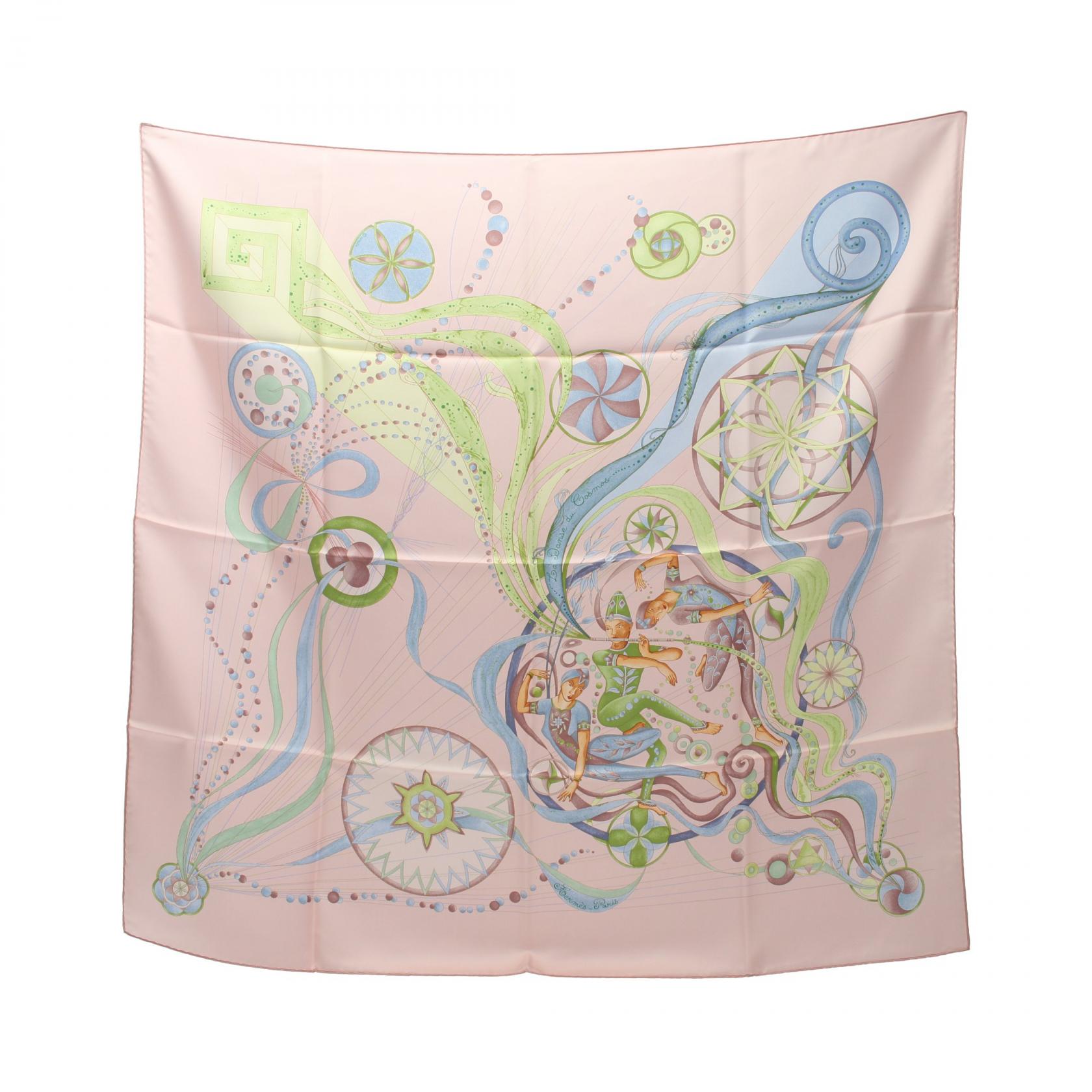 Hermes Silk Scarf la danse du cosmos