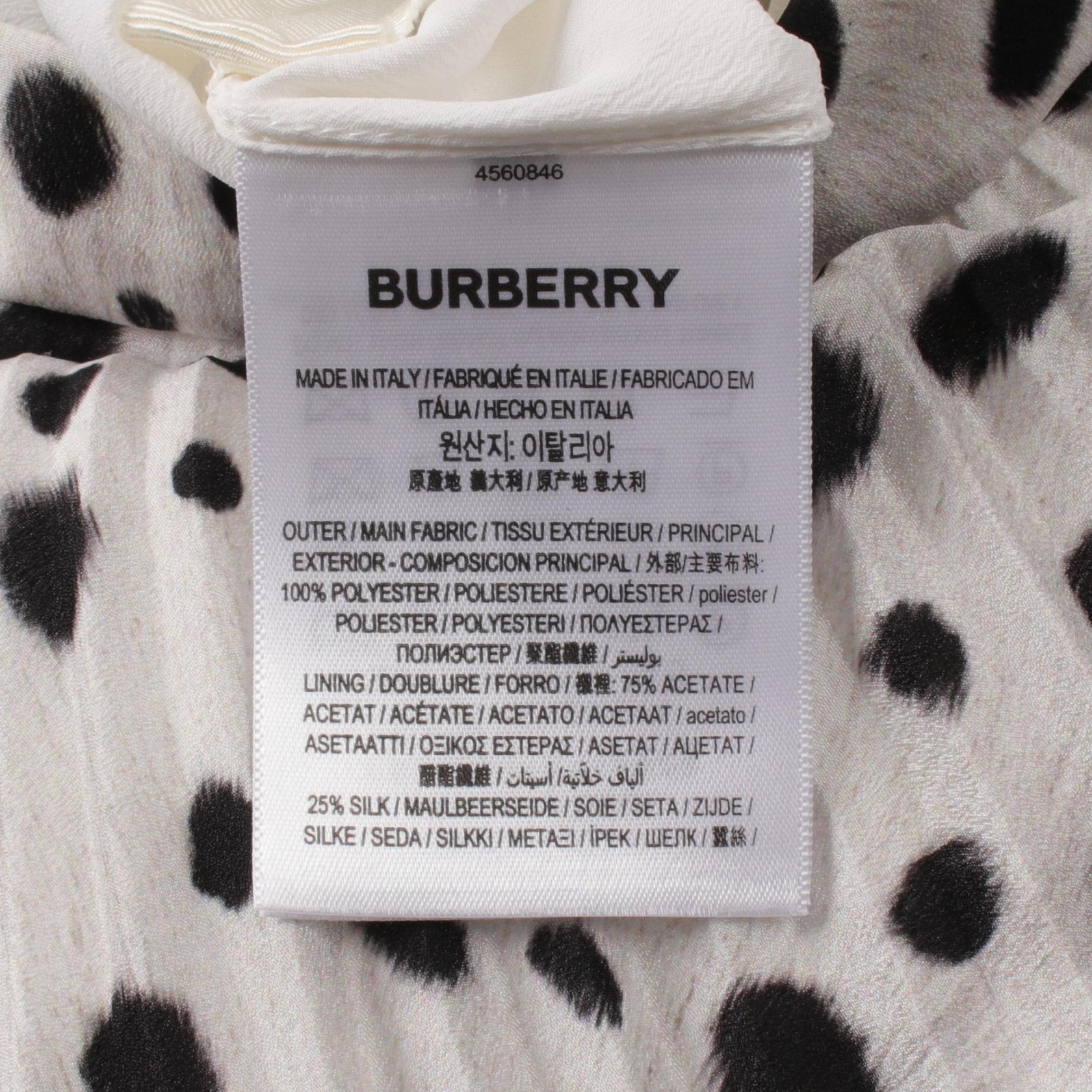 Burberry Polyester Skirt UK4 US2