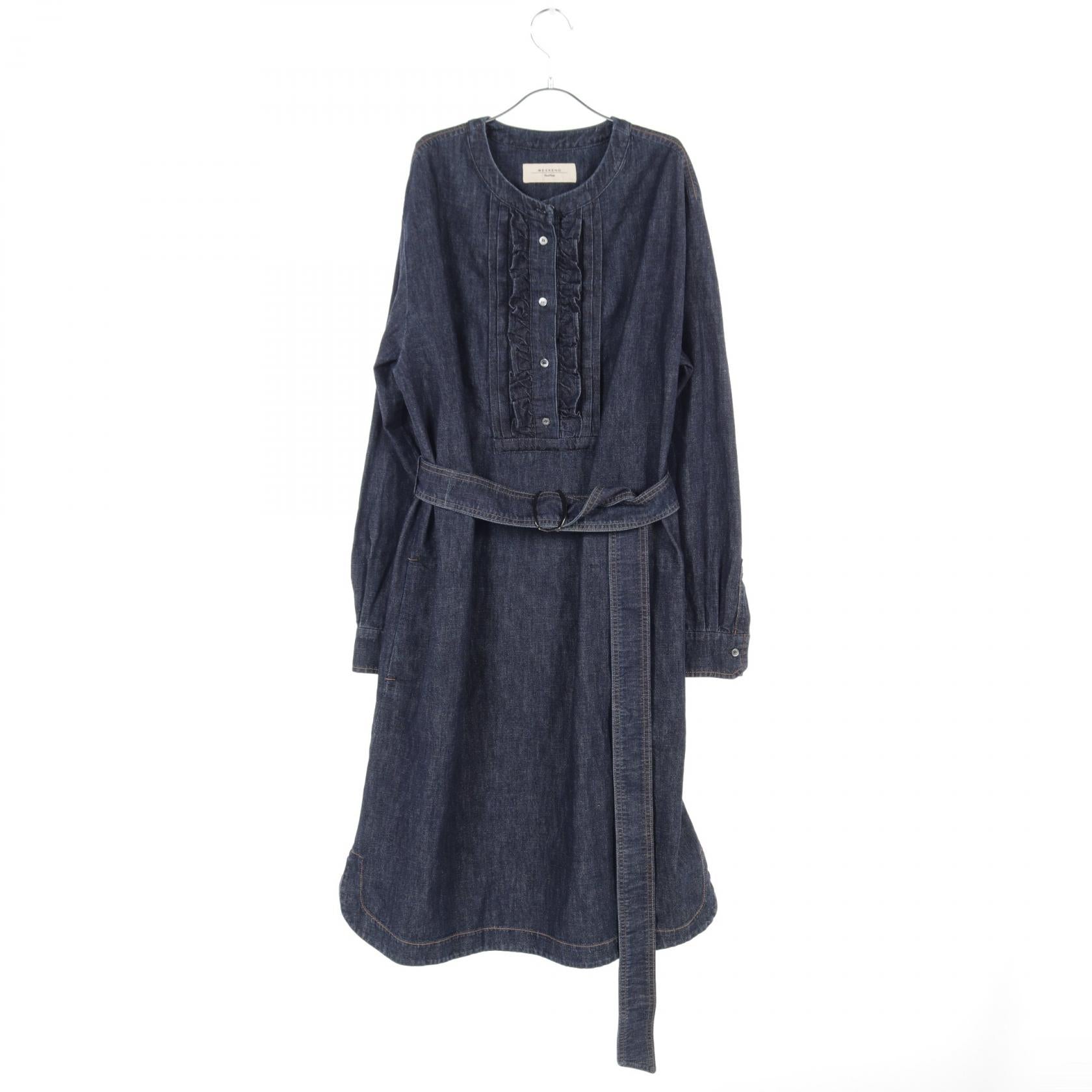 Max Mara NELLA Cotton Dress Navy