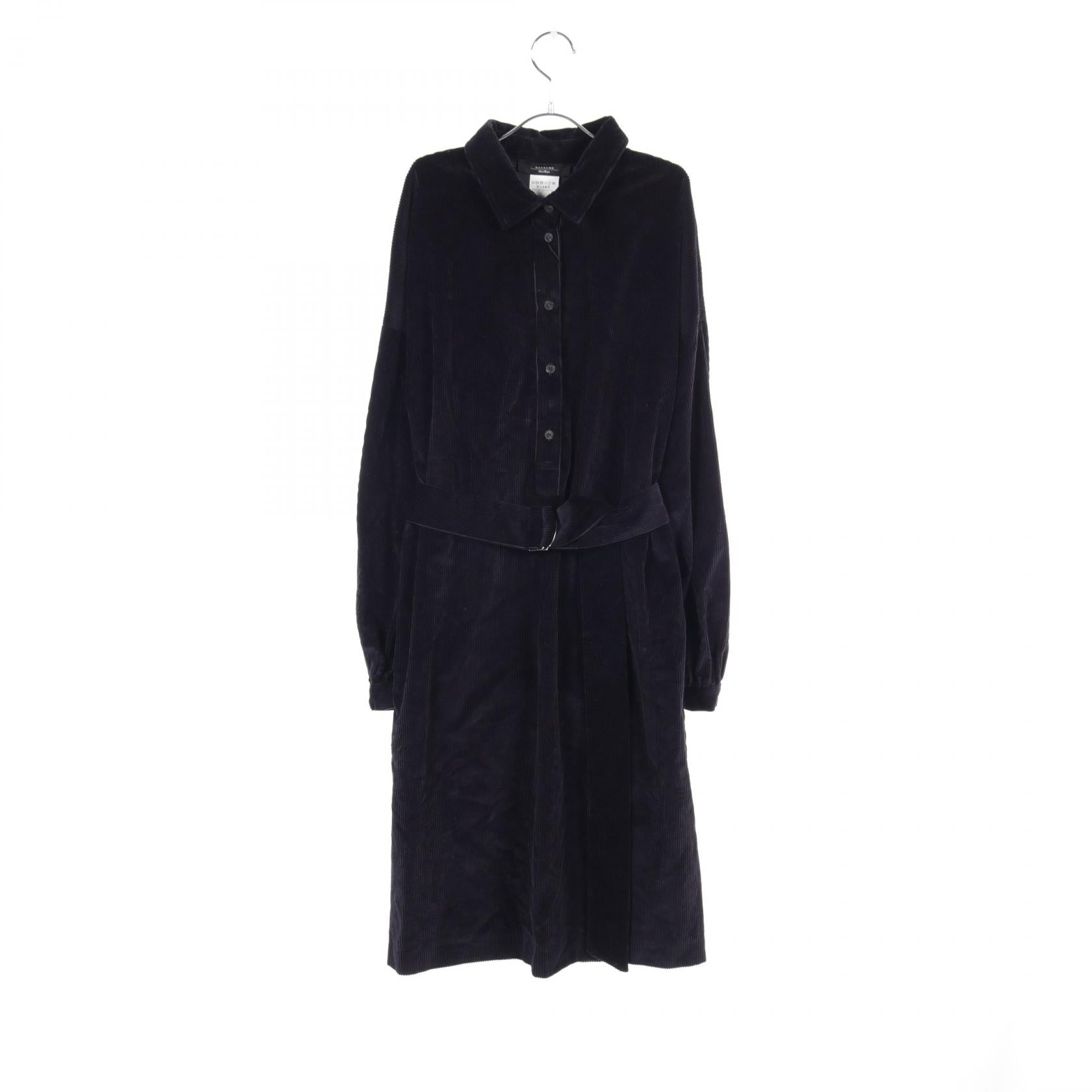 Max Mara CEYLON Cotton Dress Navy