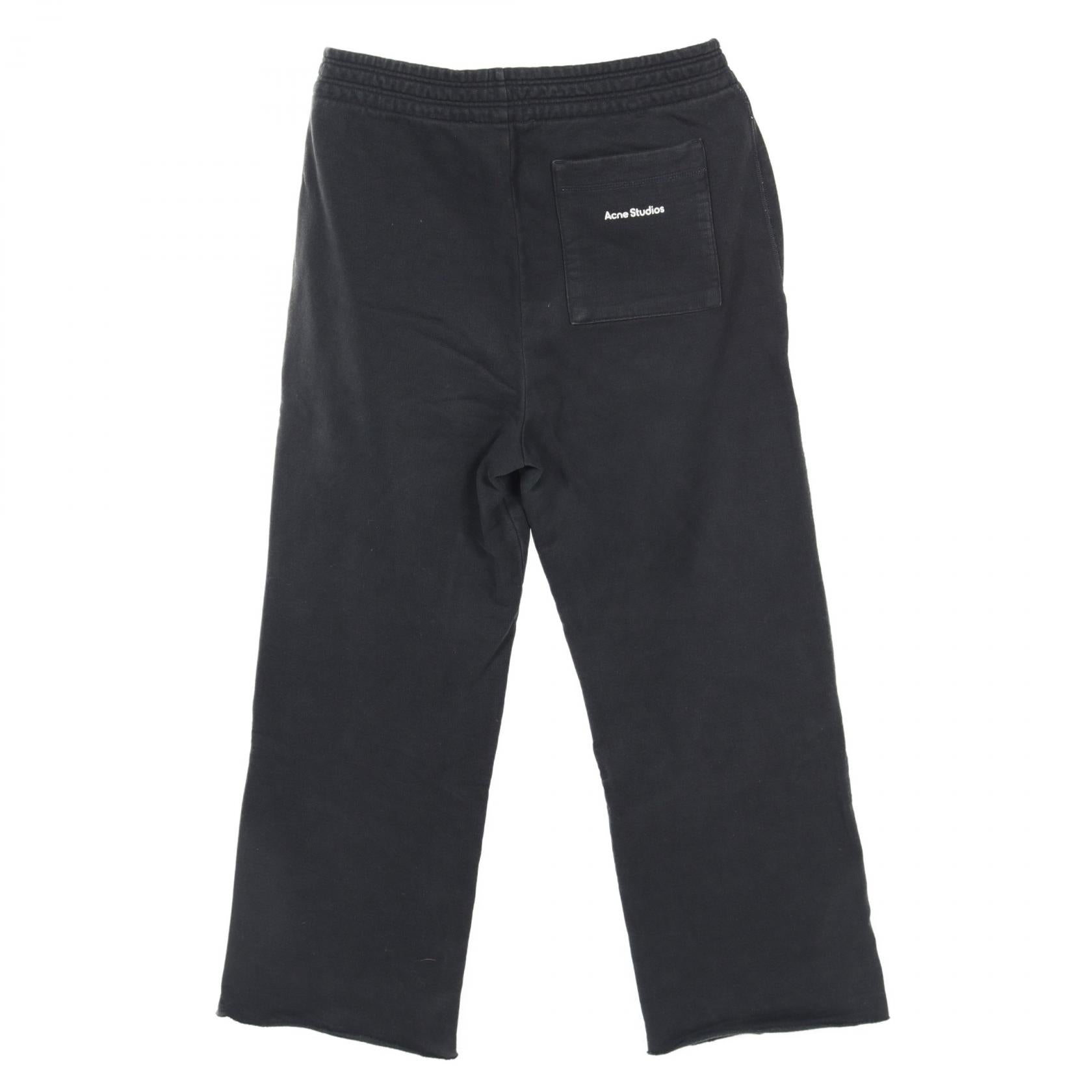 ACNE STUDIOS Logo Stamp Cotton Pants AK0364