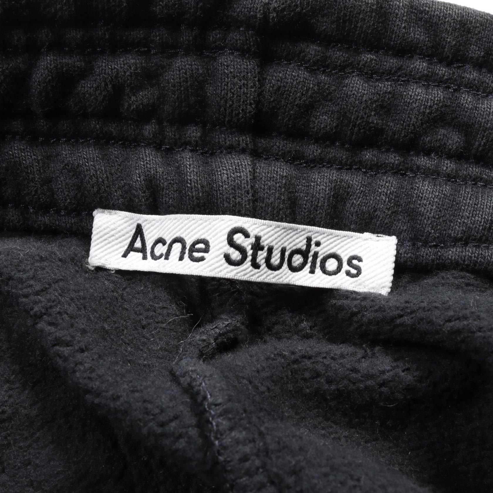 ACNE STUDIOS Logo Stamp Cotton Pants AK0364