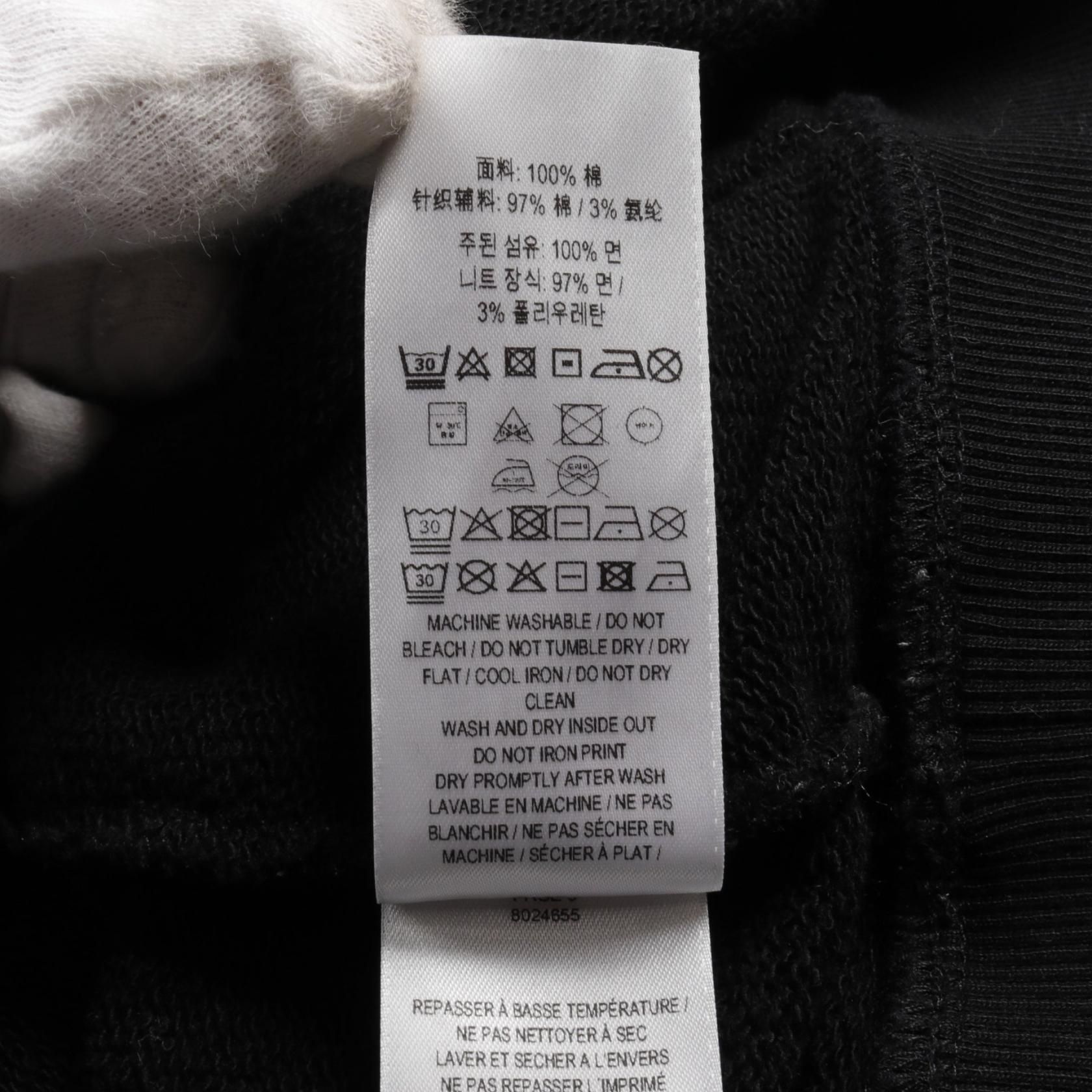 Burberry Cotton Hoodie Black Men