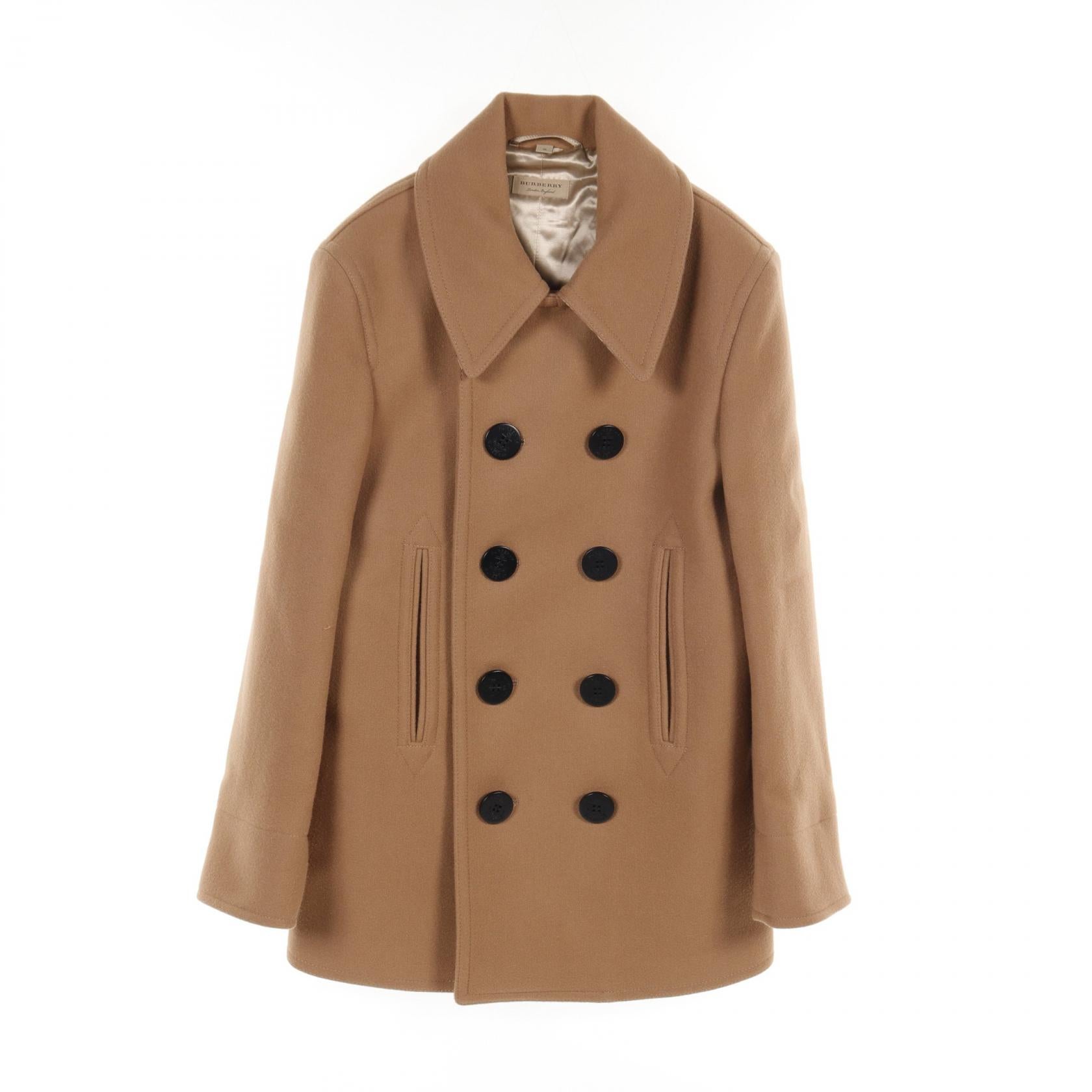 Burberry Wool CLAYTHORPE Peacoat