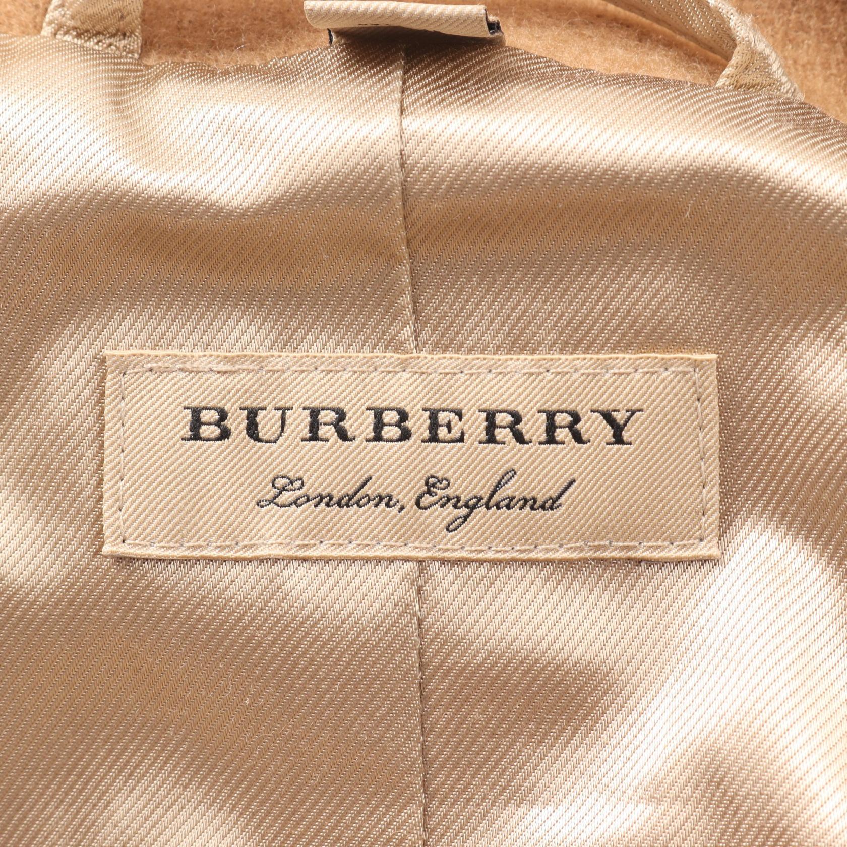 Burberry Wool CLAYTHORPE Peacoat