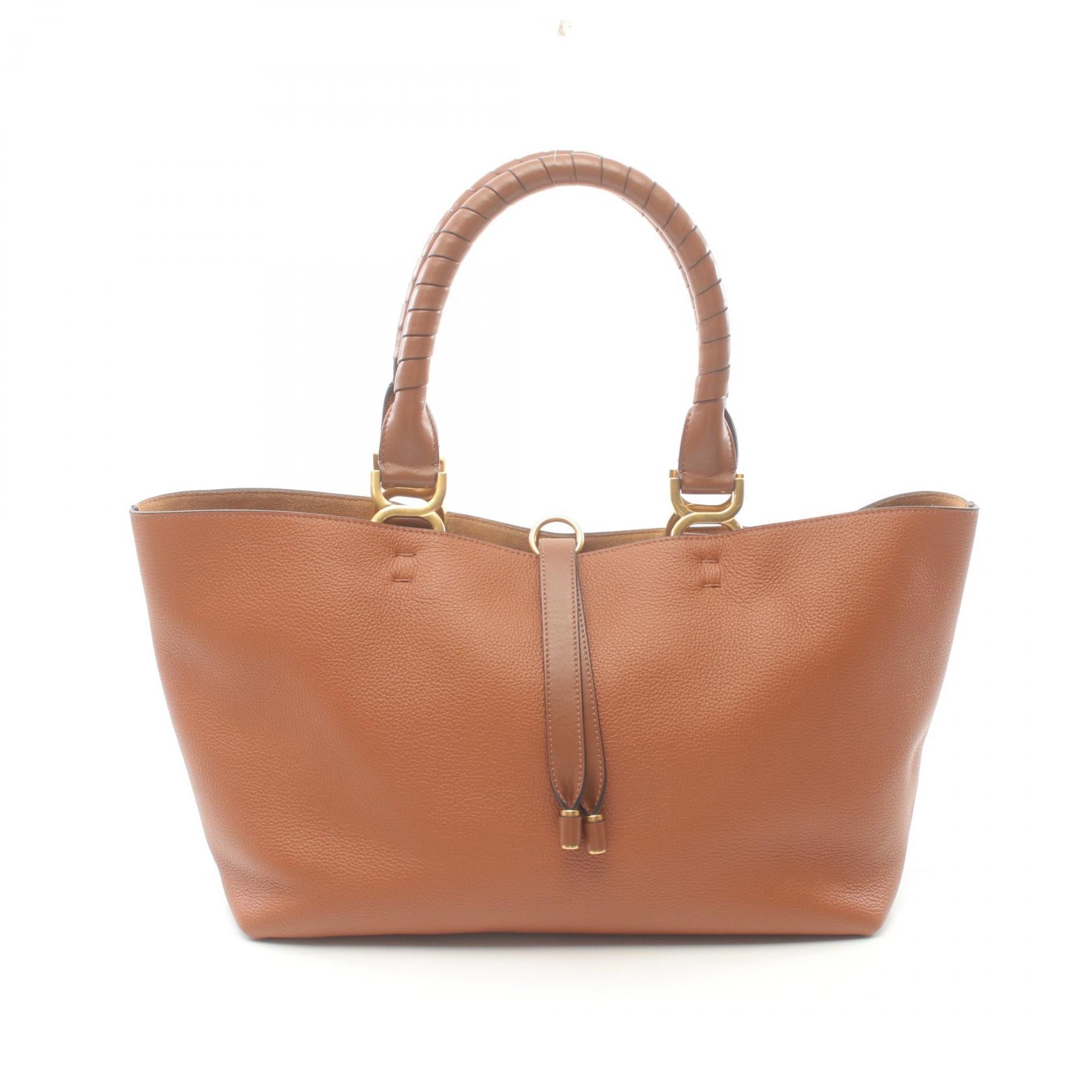 Chloe Marcie Small Leather Tote Bag