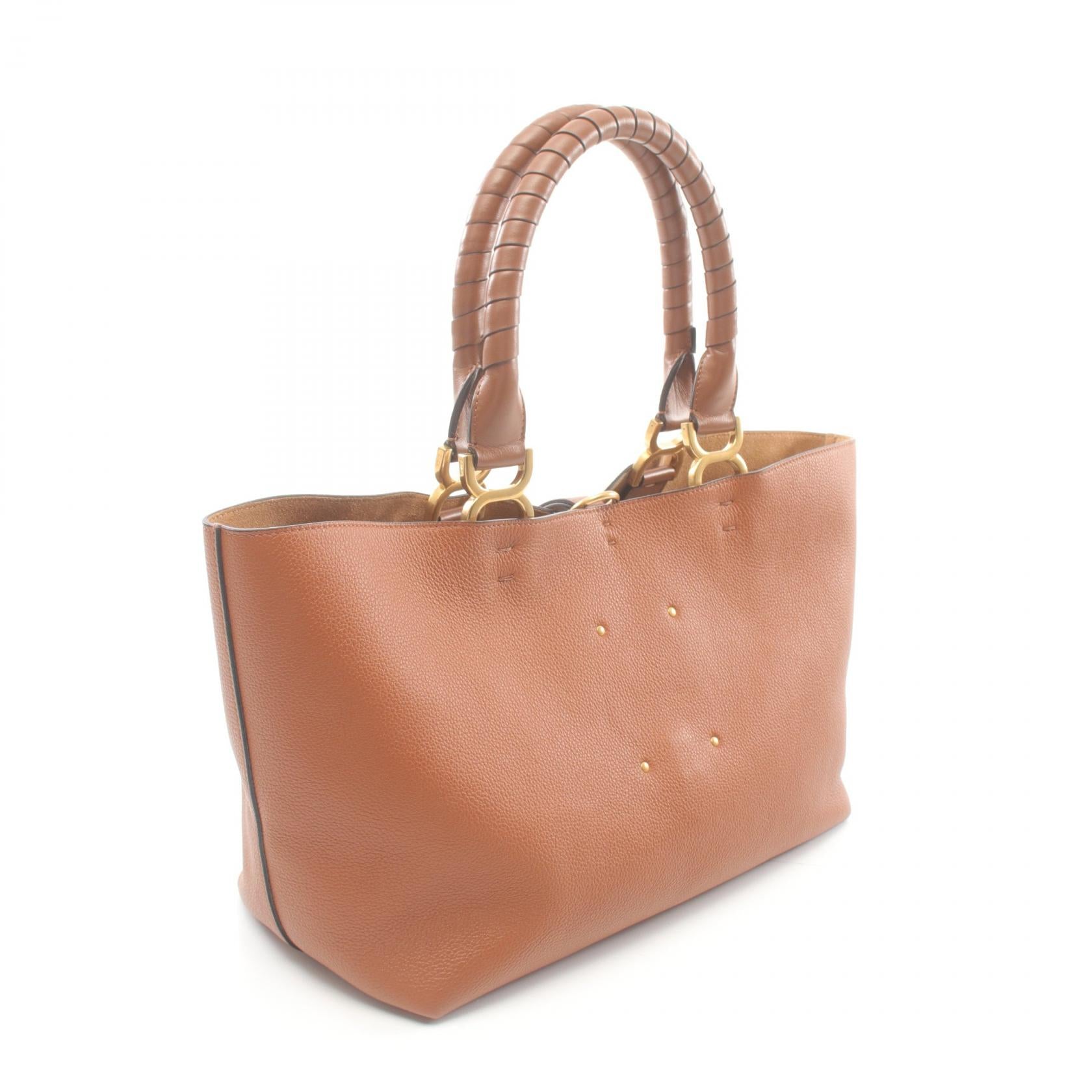 Chloe Marcie Small Leather Tote Bag