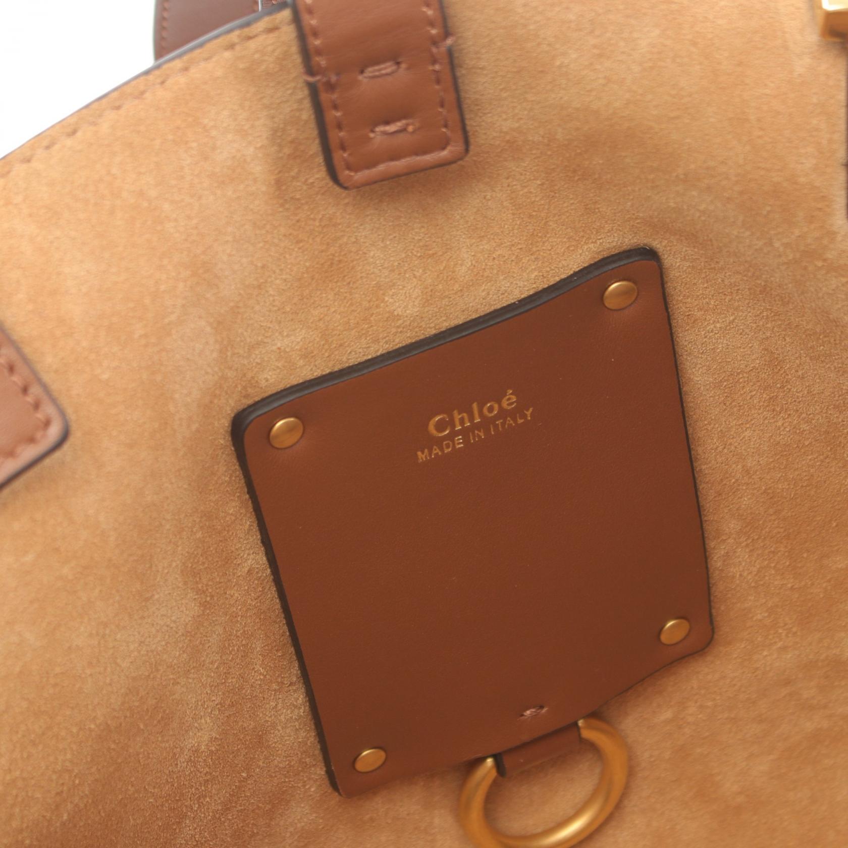 Chloe Marcie Small Leather Tote Bag