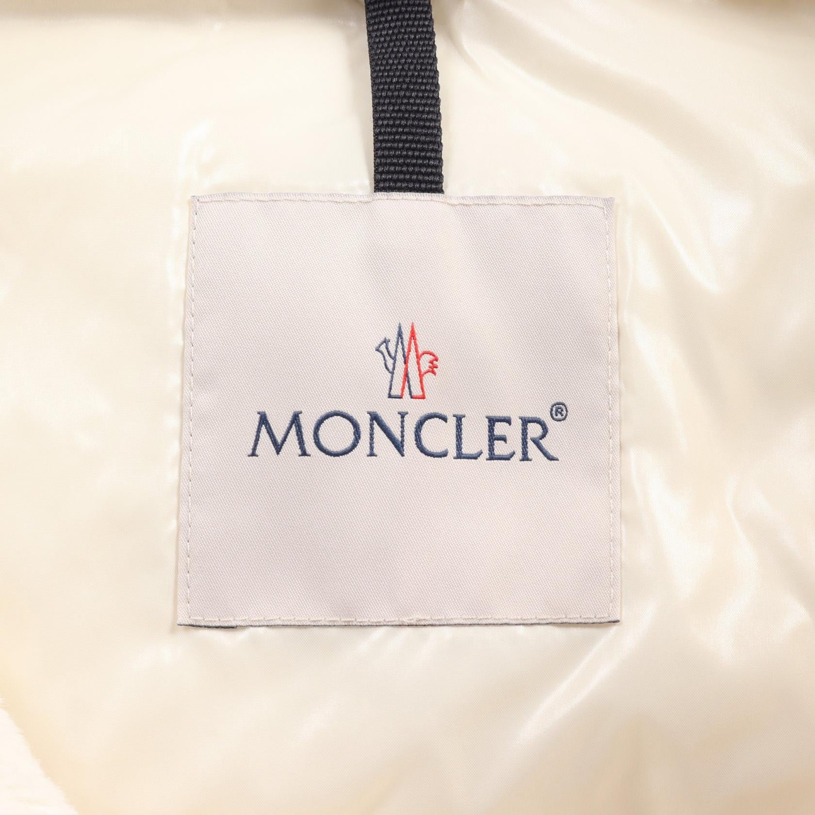 Moncler DAOS Down Jacket Polyester White