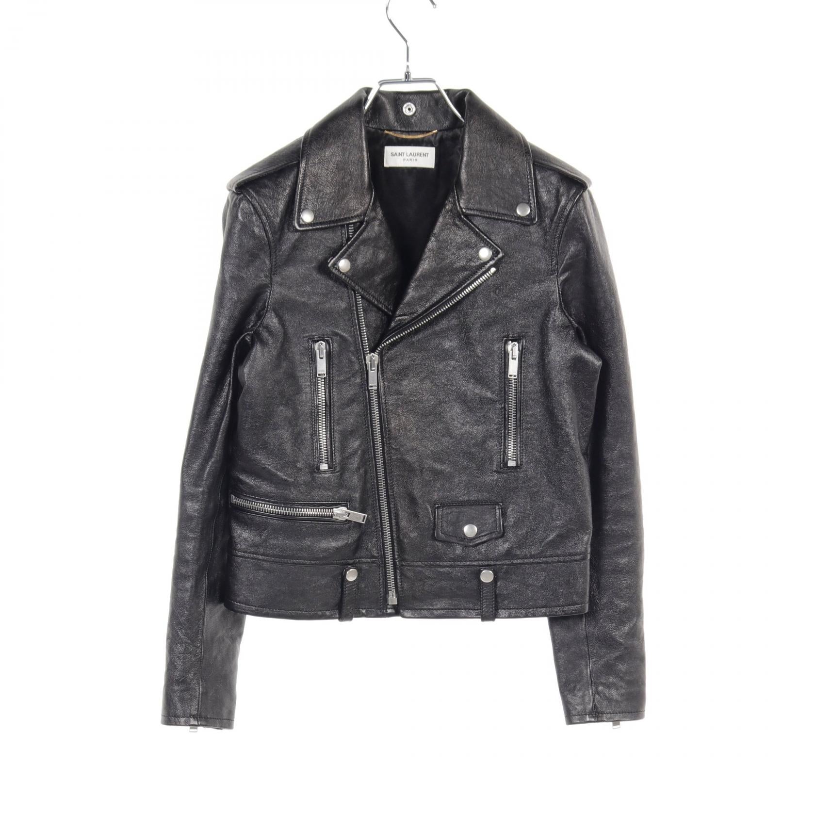 Saint Laurent Leather Motorcycle Jacket