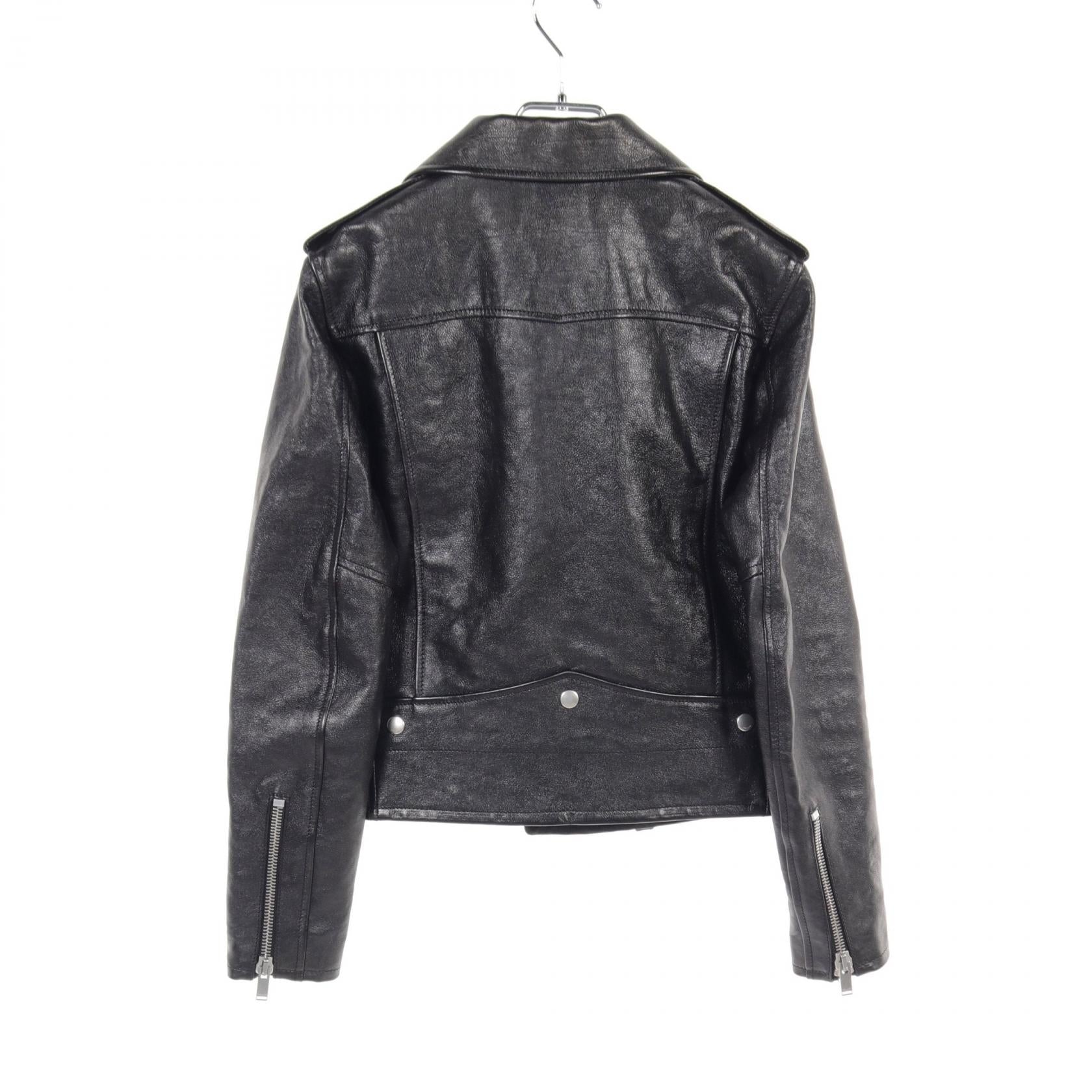 Saint Laurent Leather Motorcycle Jacket