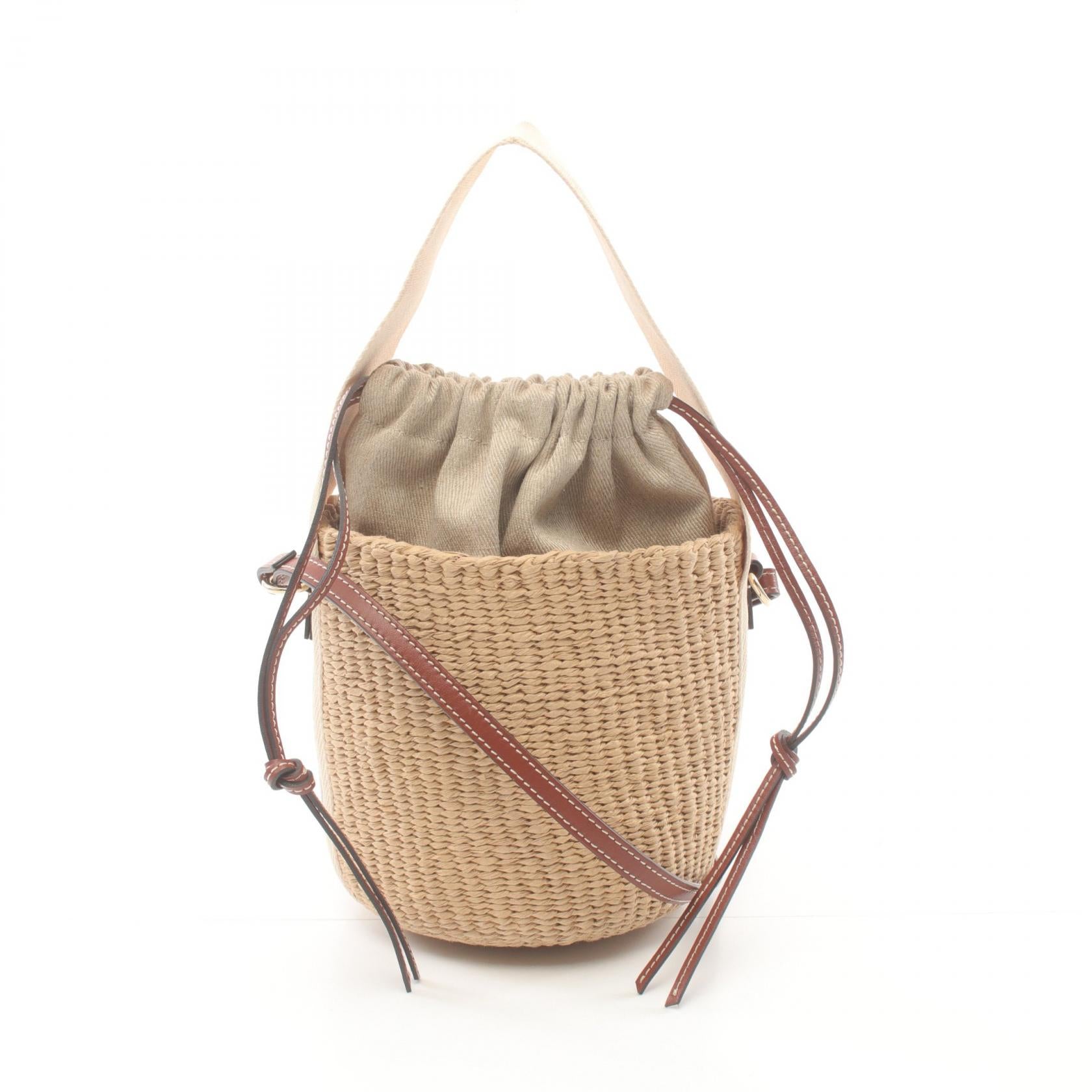 Chloe Woody Small Basket Shoulder Bag