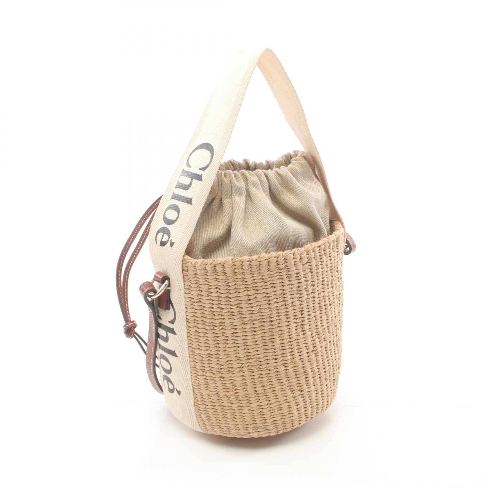 Chloe Woody Small Basket Shoulder Bag