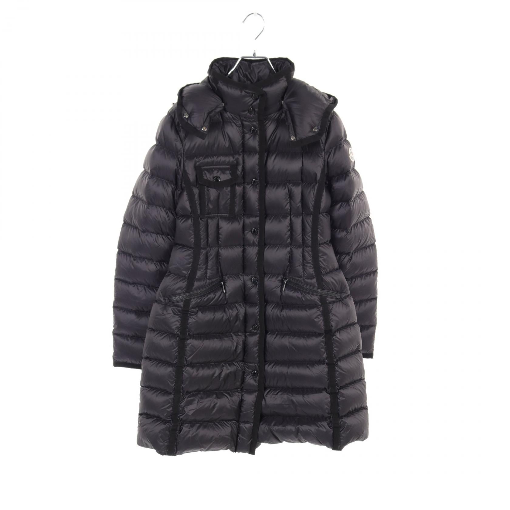 Moncler HERMINE Down Jacket Nylon Black