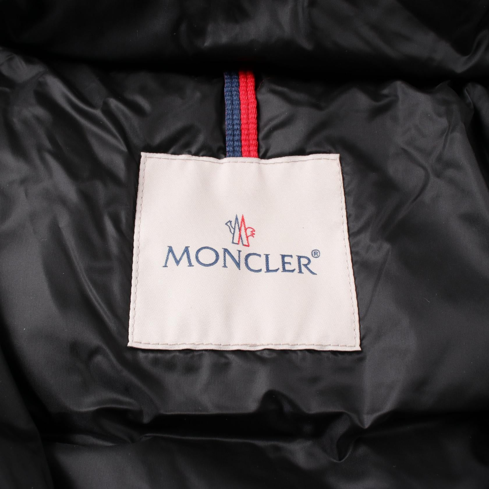 Moncler HERMINE Down Jacket Nylon Black