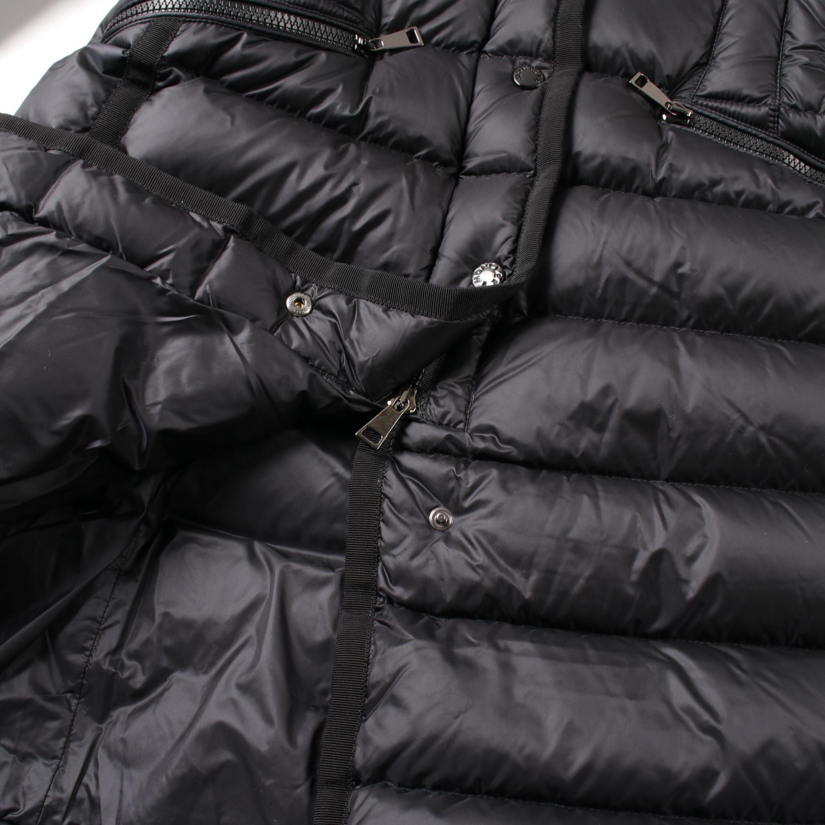 Moncler HERMINE Down Jacket Nylon Black