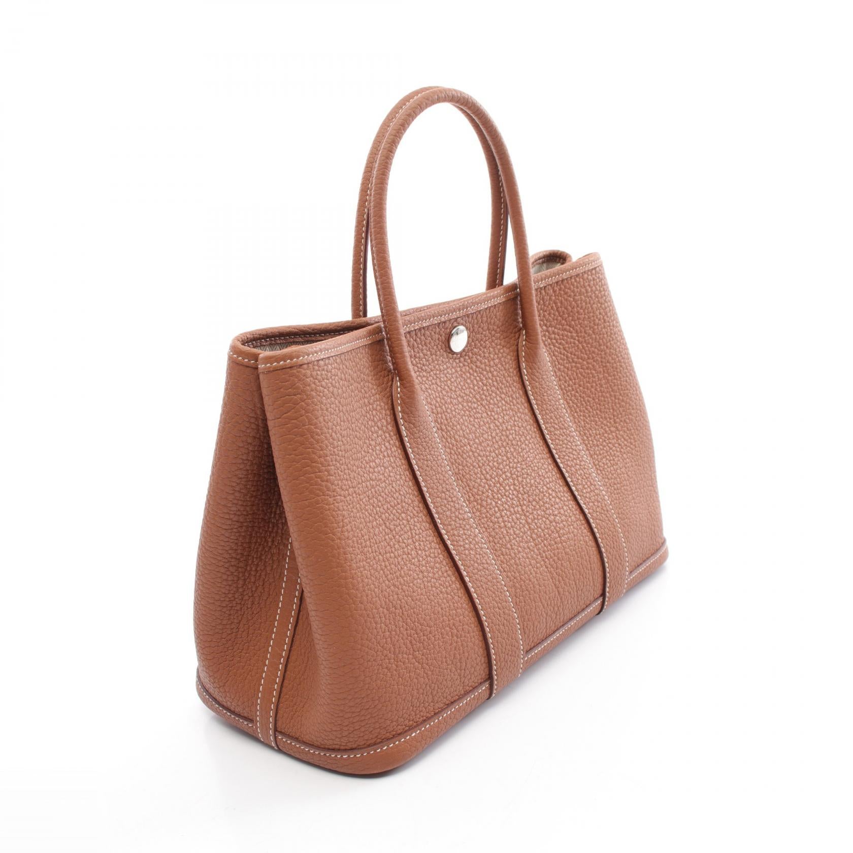 Hermes Garden Party TPM Tote Bag Brown