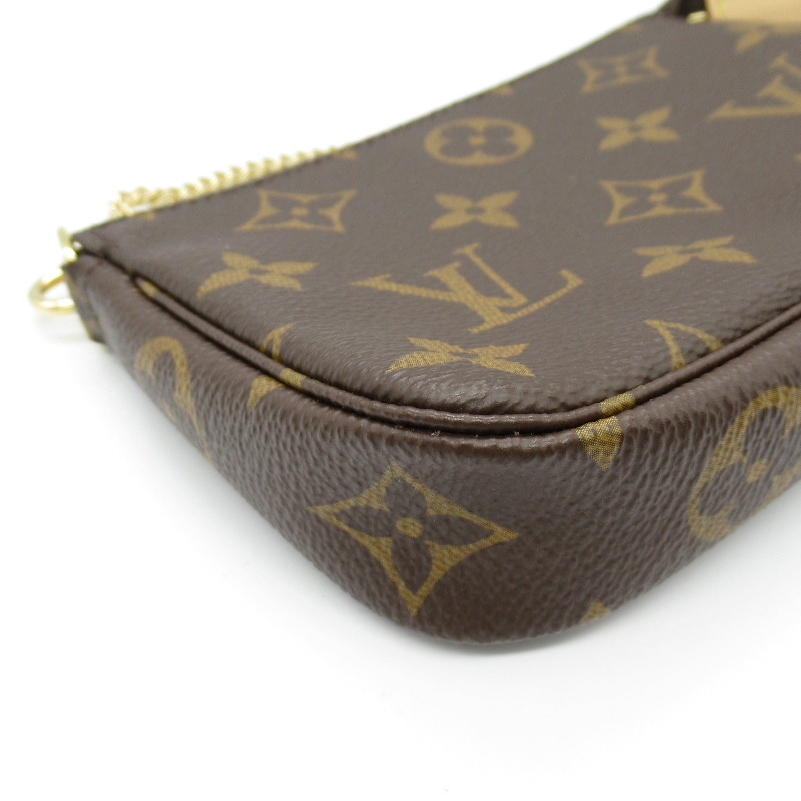 Louis Vuitton Mini Pochette Accessory Pouch Brown M58009