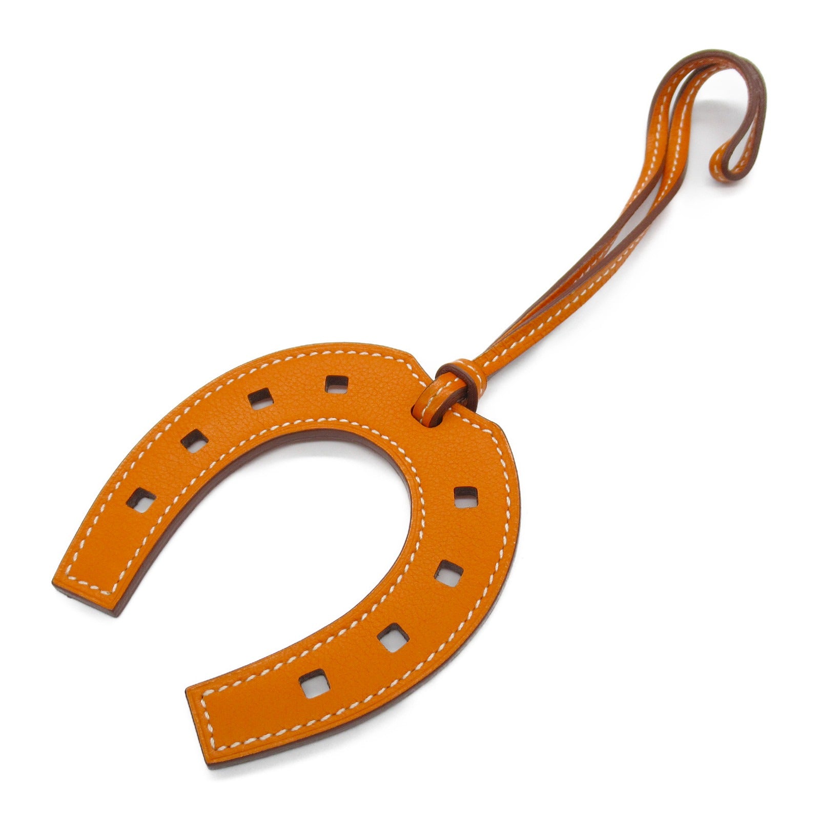 Hermes Leather Bag Charm Accessory