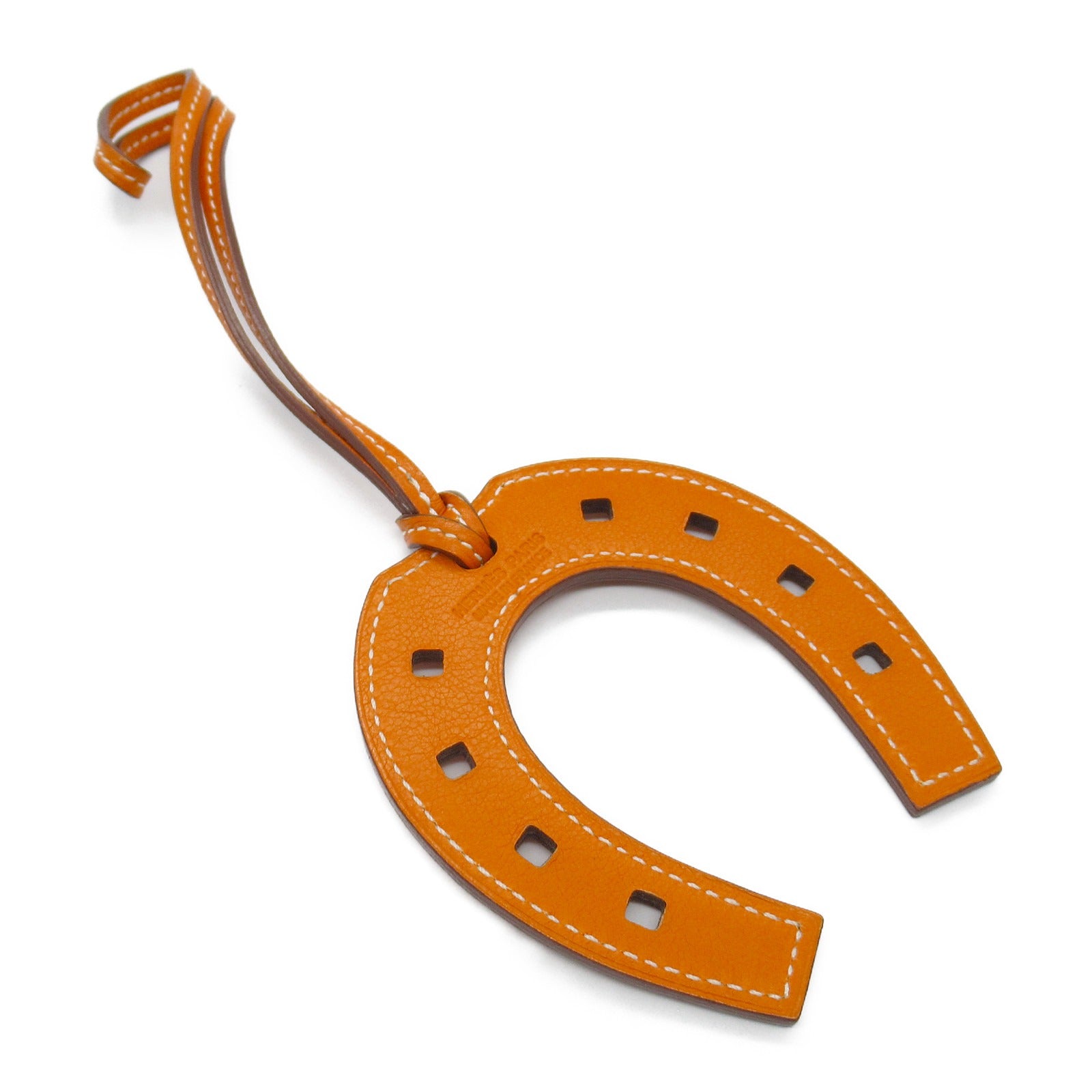 Hermes Leather Bag Charm Accessory