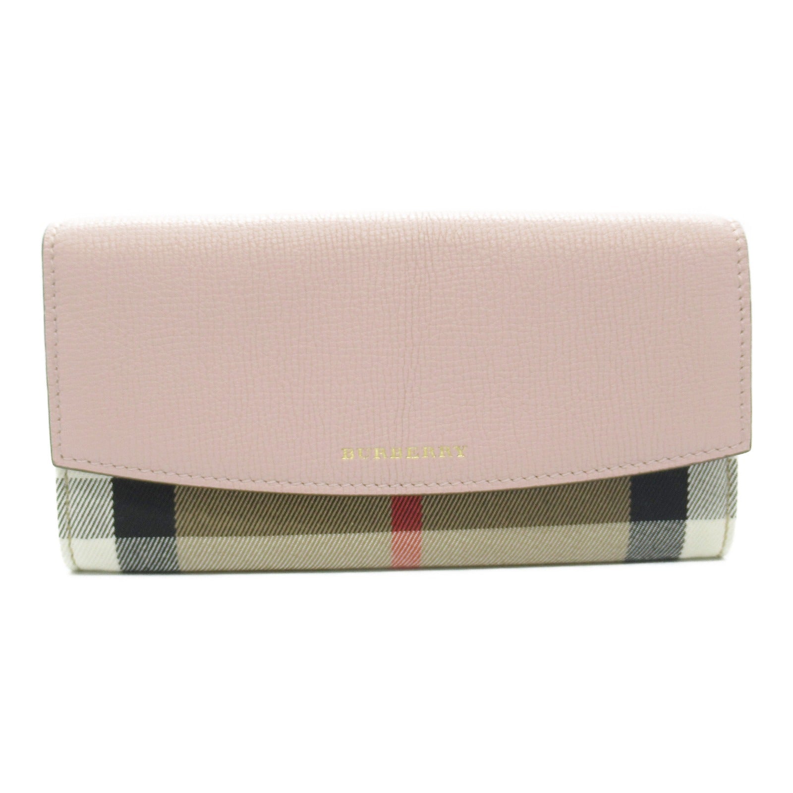 Burberry Canvas Leather Zip Wallet