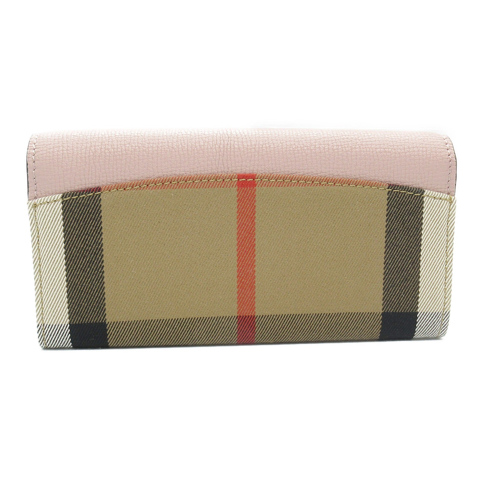 Burberry Canvas Leather Zip Wallet