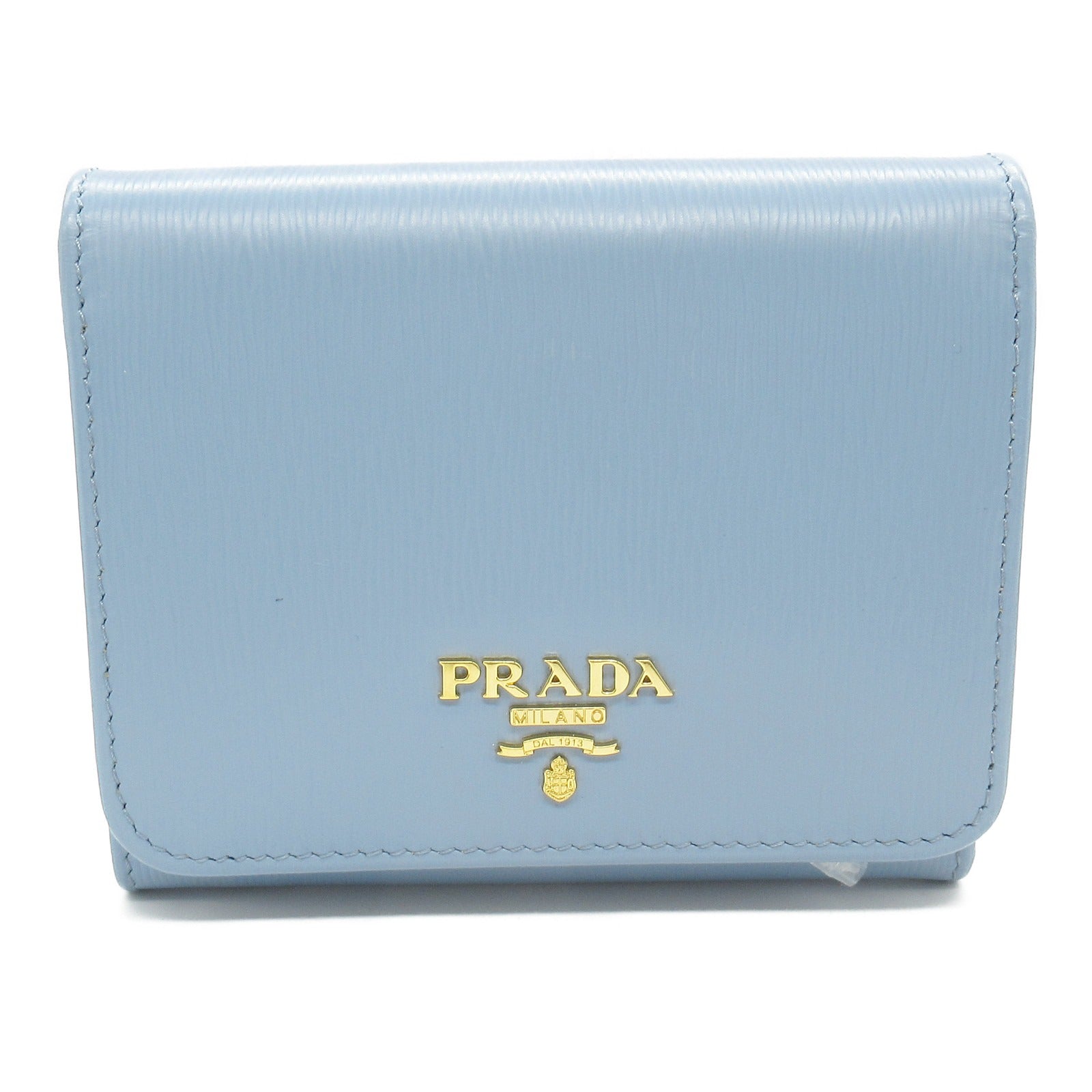 Prada Leather Tri-fold Wallet 1MH176