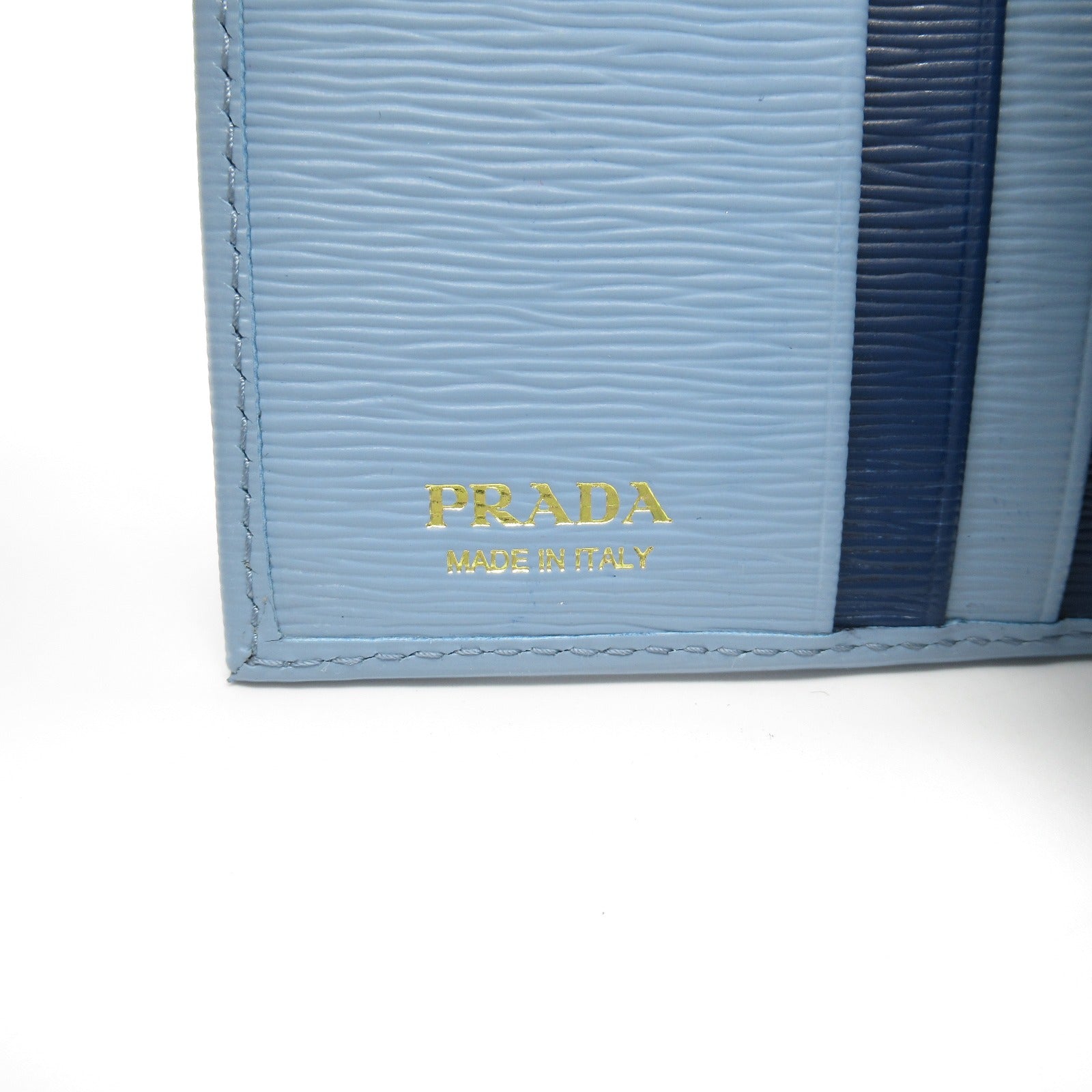 Prada Leather Tri-fold Wallet 1MH176