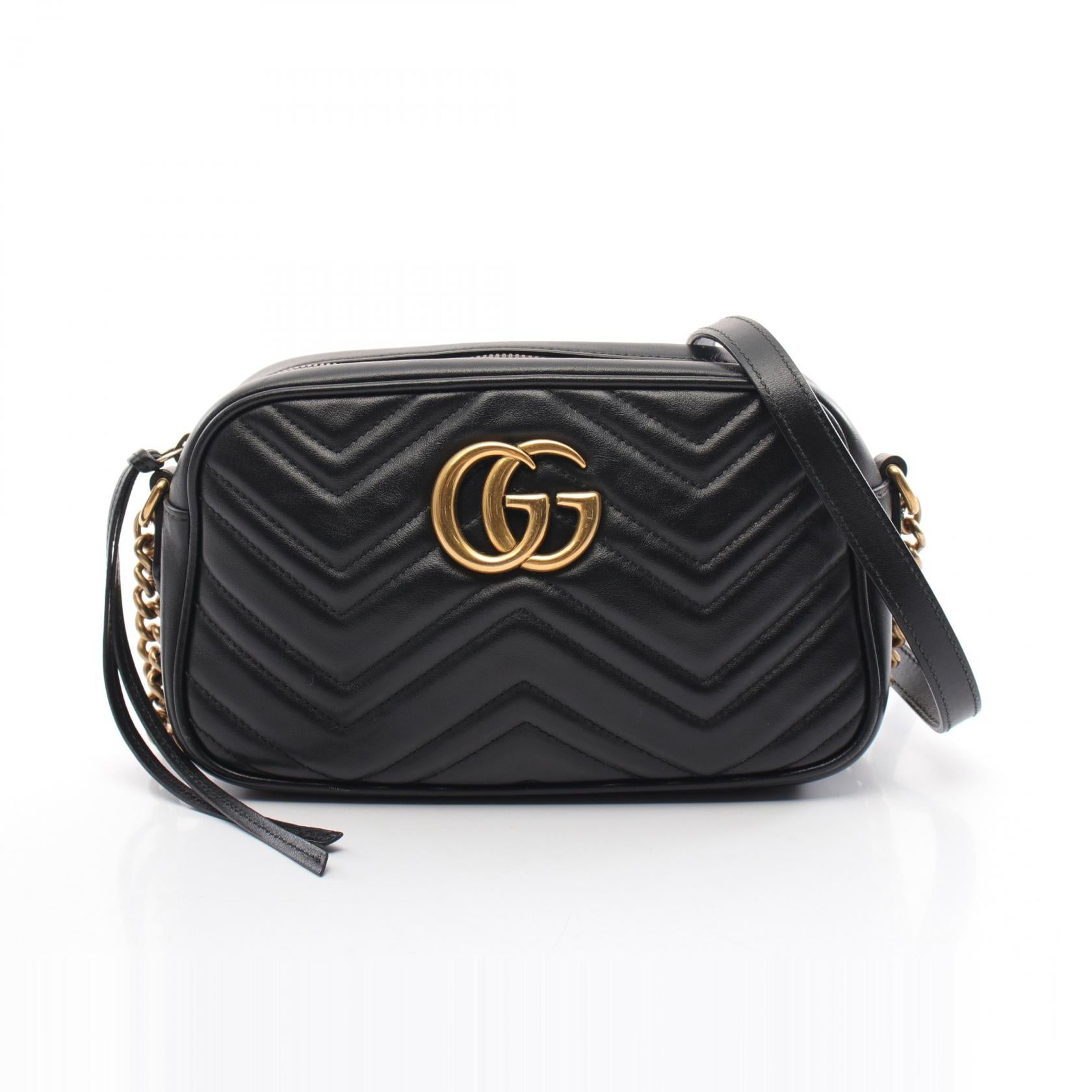 Gucci GG Marmont Leather Shoulder Bag 447632