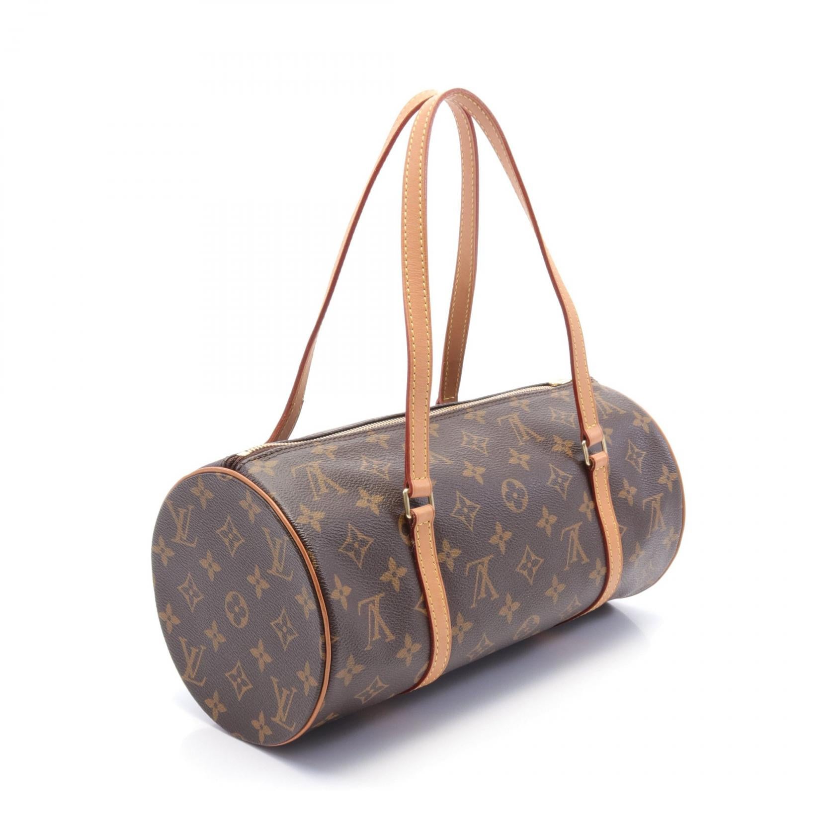 Louis Vuitton Papillon 30 Handbag Monogram Brown