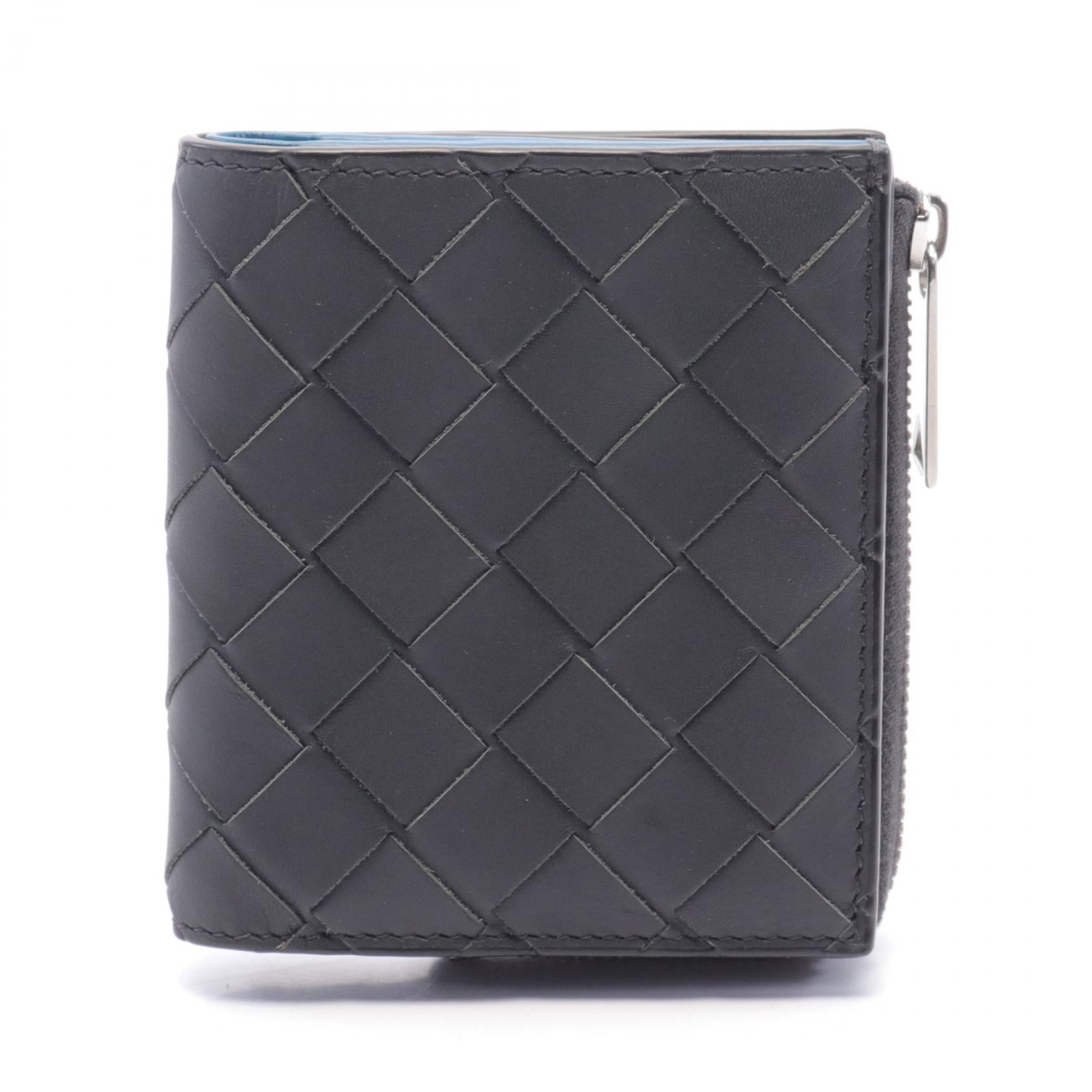 Bottega Veneta Leather Intrecciato Wallet