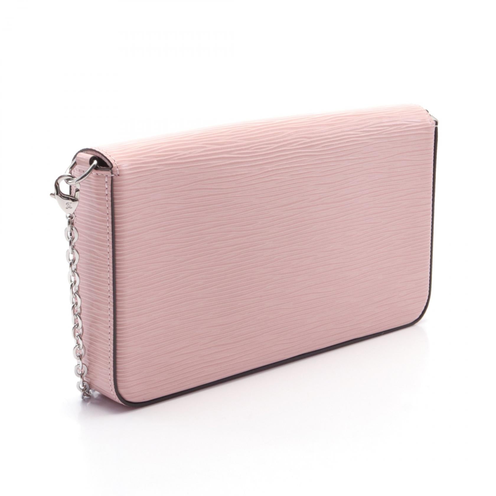 Louis Vuitton Epi Leather Pochette Felicie Pink M62467